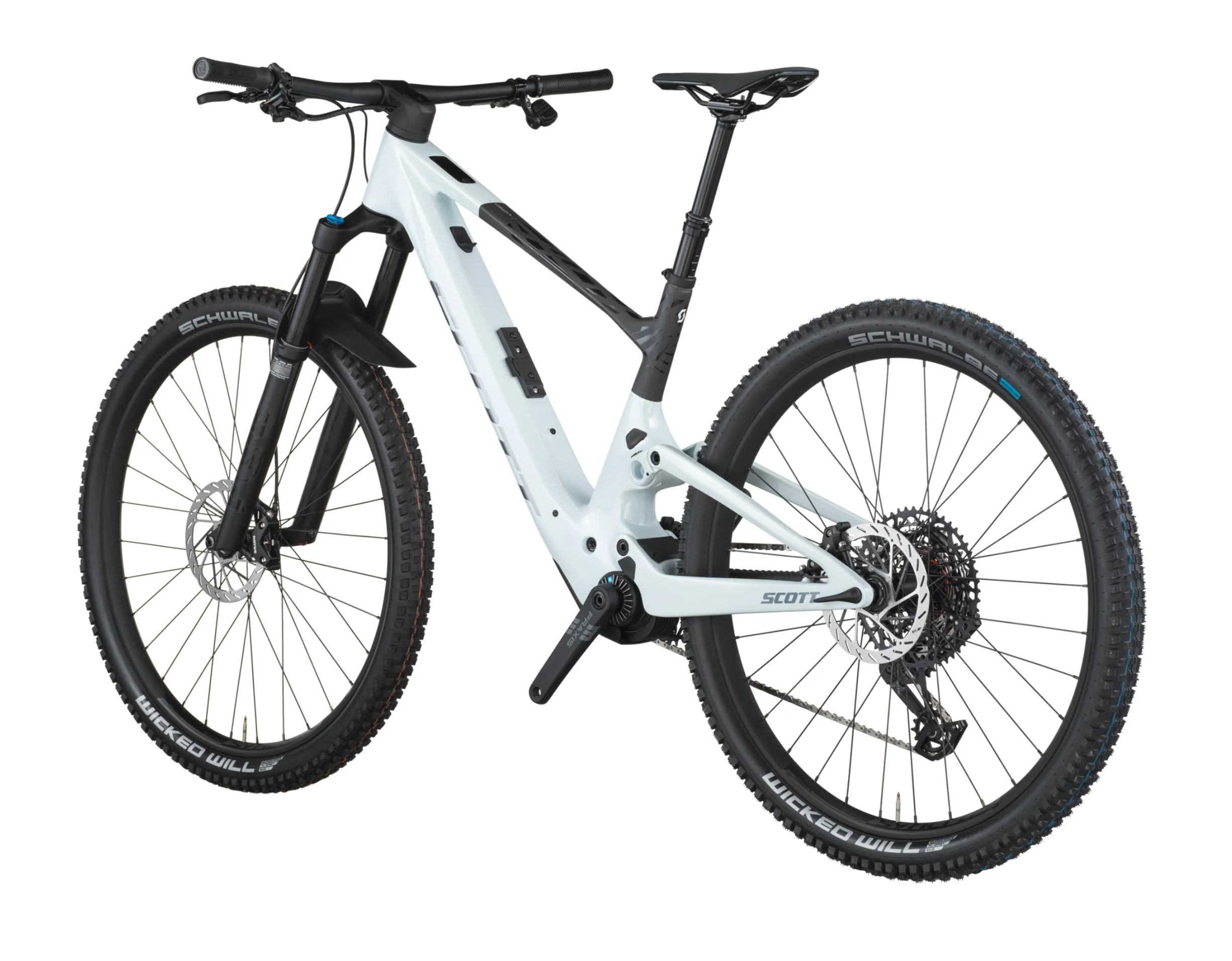 Scott Lumen 910 Electric Full Suspension Mountain Bike - Cumulus White - Image 3