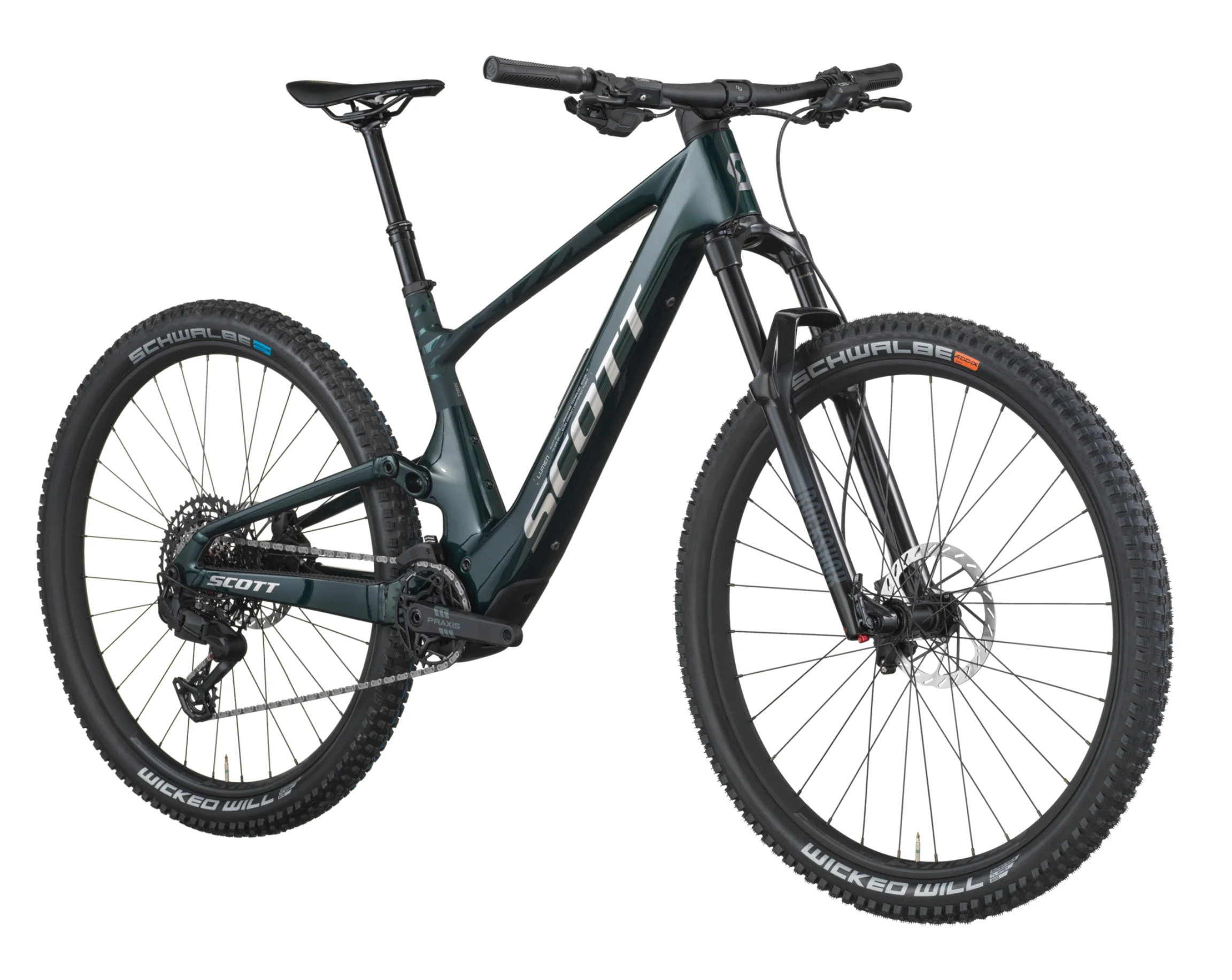 Scott Lumen 920 Electric Full Suspension Mountain Bike - Twinkle Green - Image 2