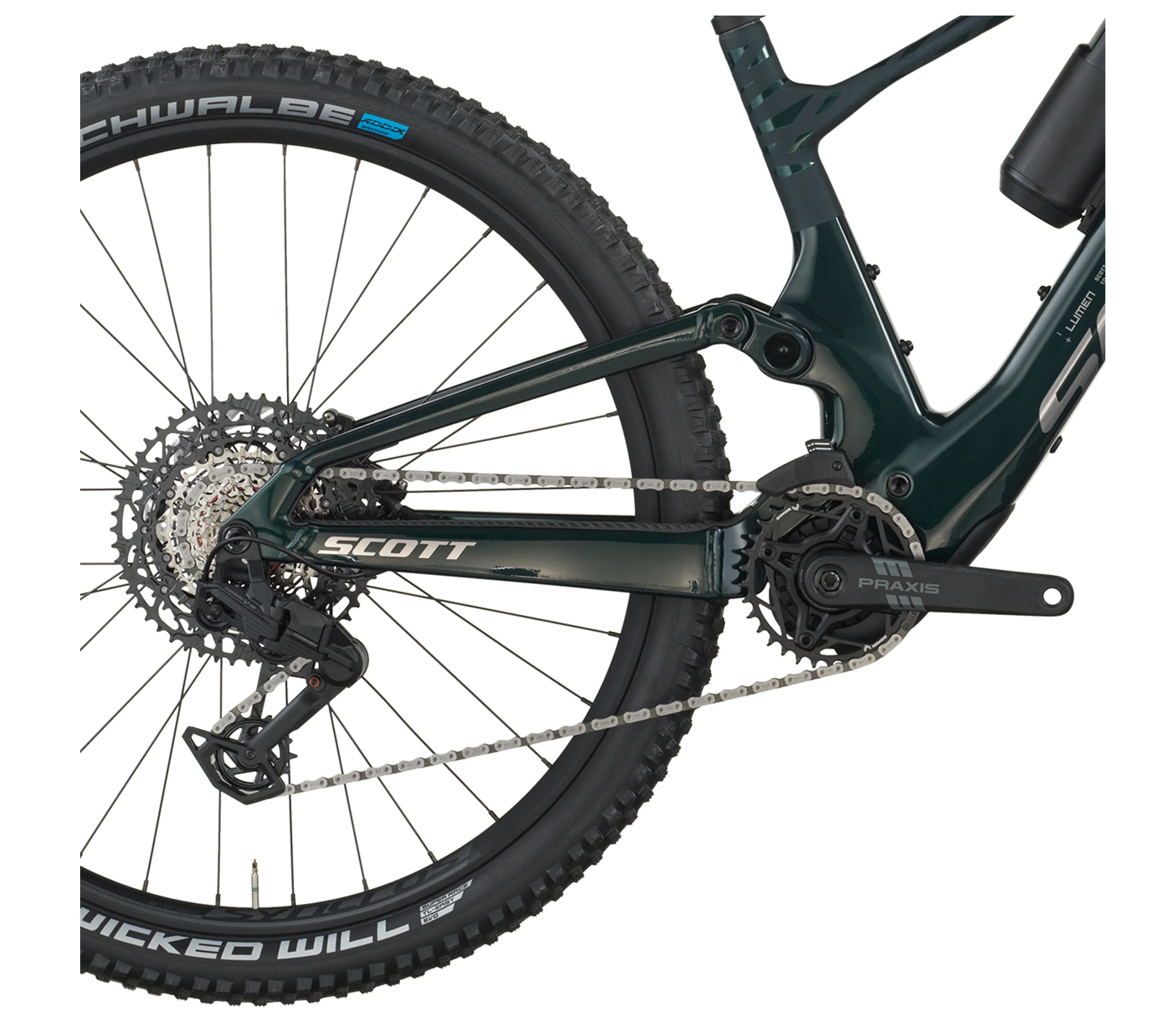 Scott Lumen 920 Electric Full Suspension Mountain Bike - Twinkle Green - Image 4