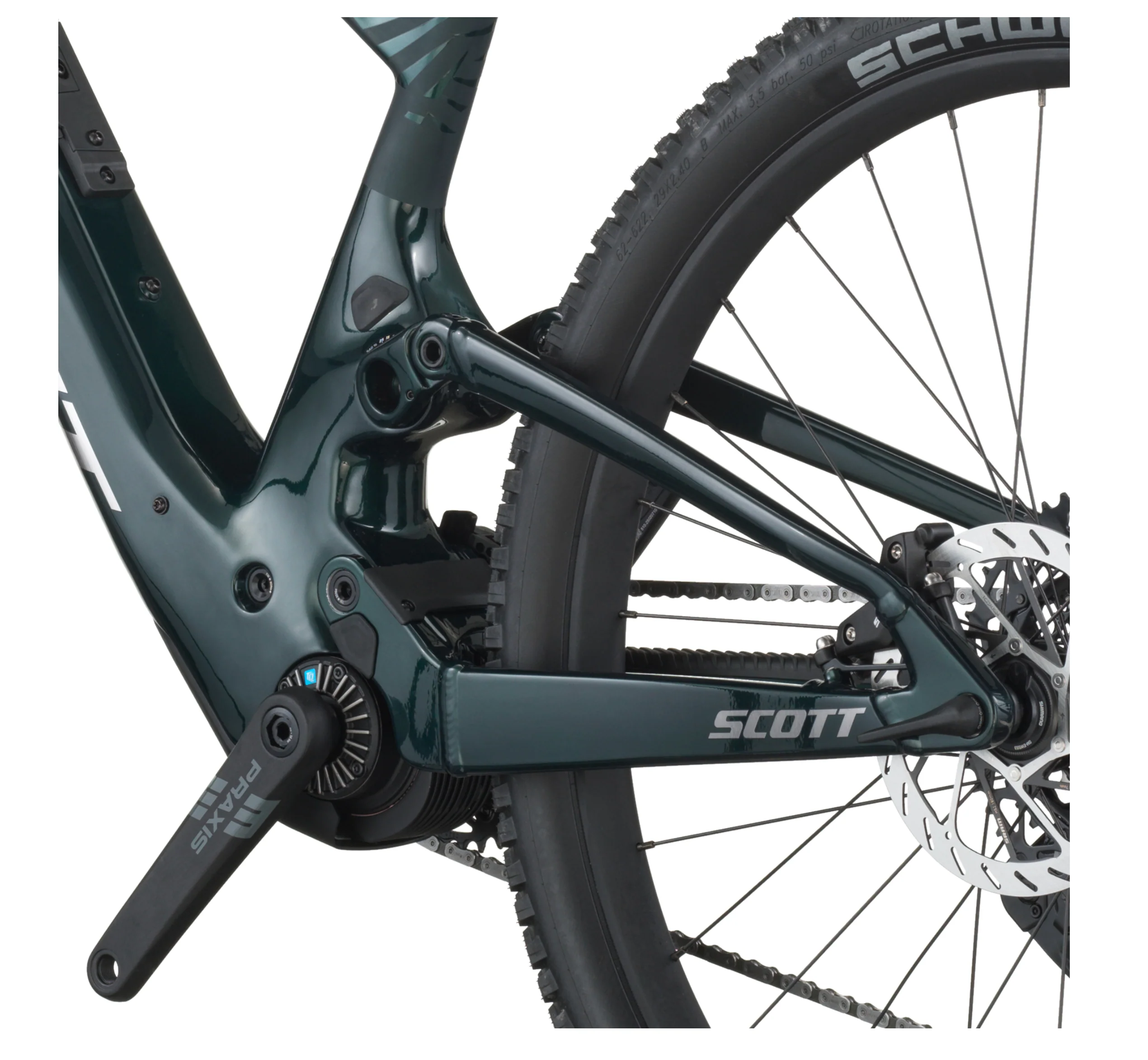 Scott Lumen 920 Electric Full Suspension Mountain Bike - Twinkle Green - Image 8