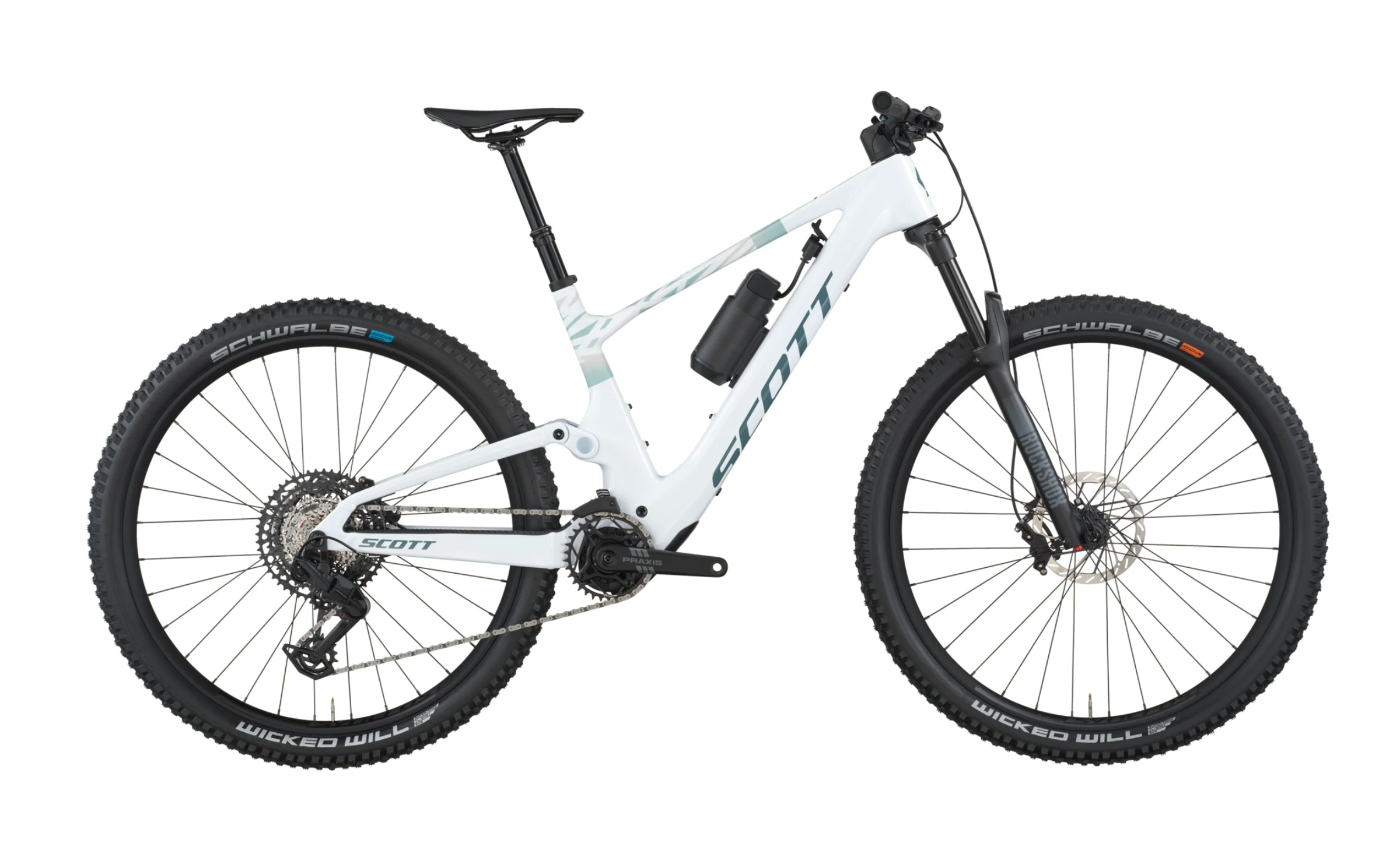 Scott Lumen 920 Electric Full Suspension Mountain Bike - White