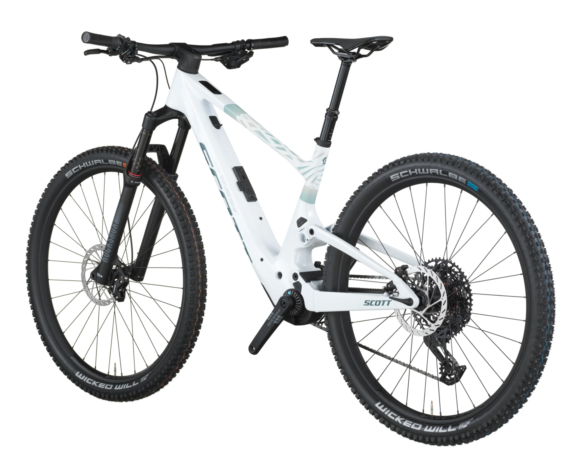 Scott Lumen 920 Electric Full Suspension Mountain Bike - White - Image 3