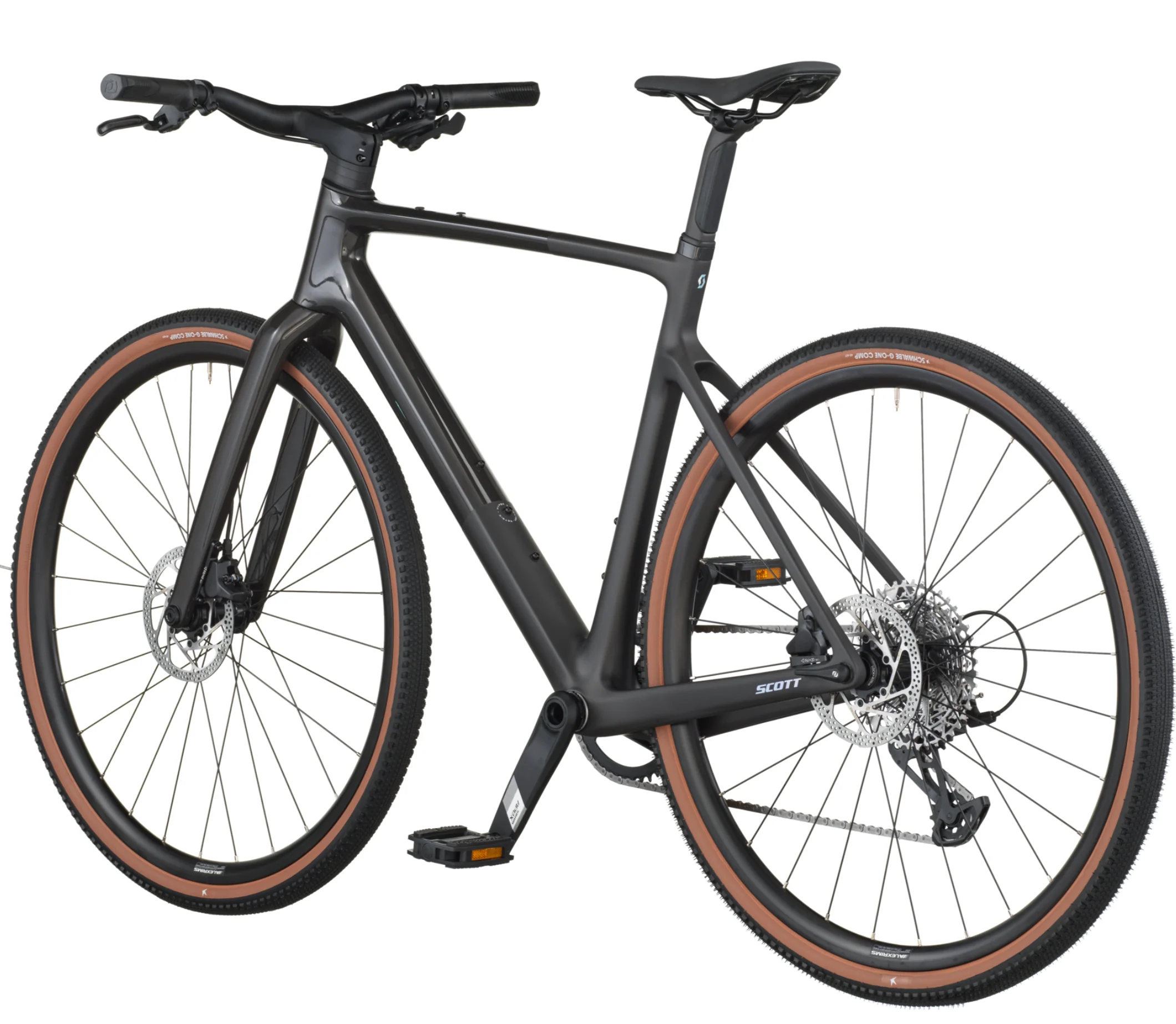 Scott Metrix 10 Flat Bar Road Bike - Carbon Black - Image 3