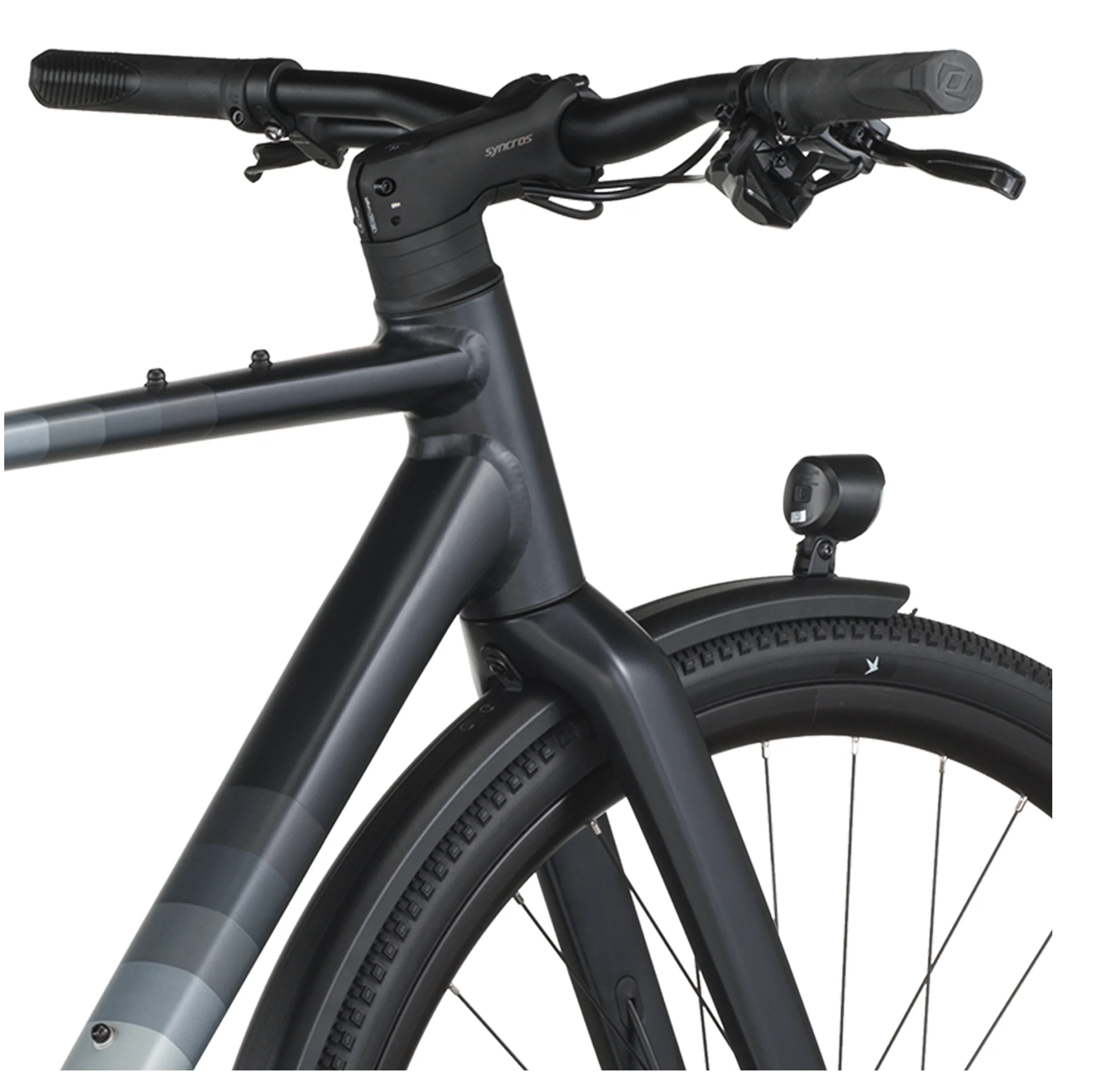 Scott Metrix 20 EQ Flat Bar Road Bike - Alloy Silver Black - Image 5