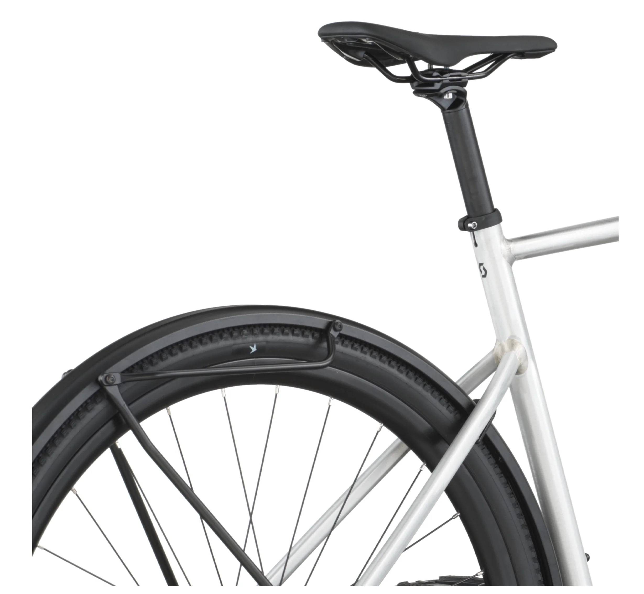 Scott Metrix 20 EQ Flat Bar Road Bike - Alloy Silver Black - Image 6