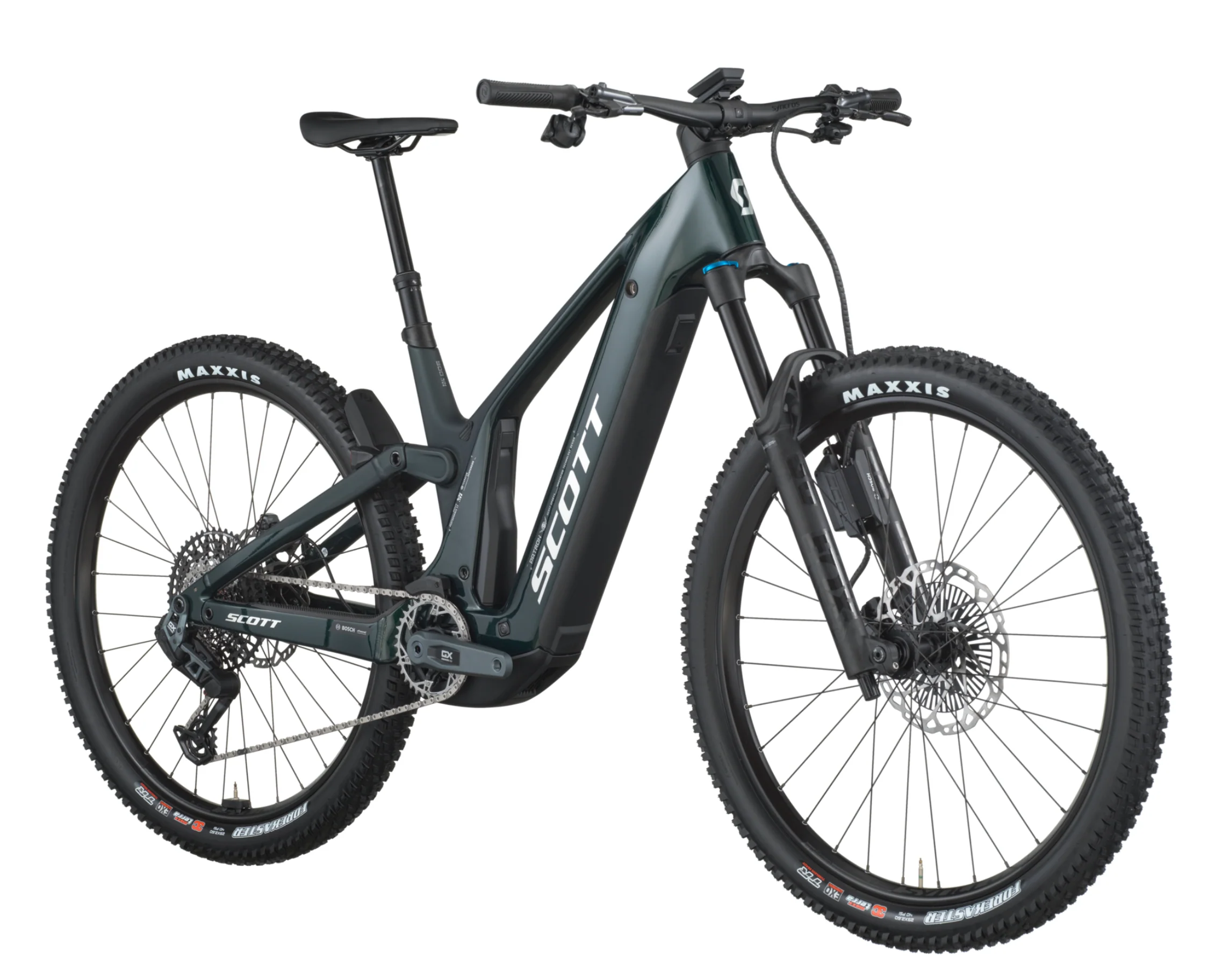 Scott Patron 900 Electric Full Suspension Mountain Bike - Twinkle Green - Image 2