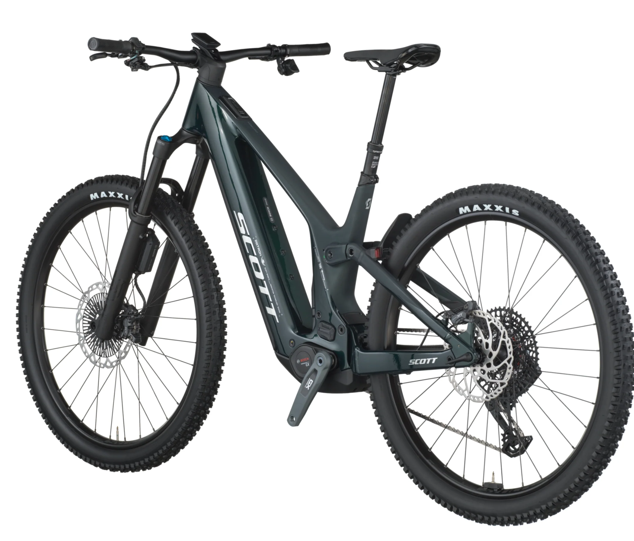Scott Patron 900 Electric Full Suspension Mountain Bike - Twinkle Green - Image 3