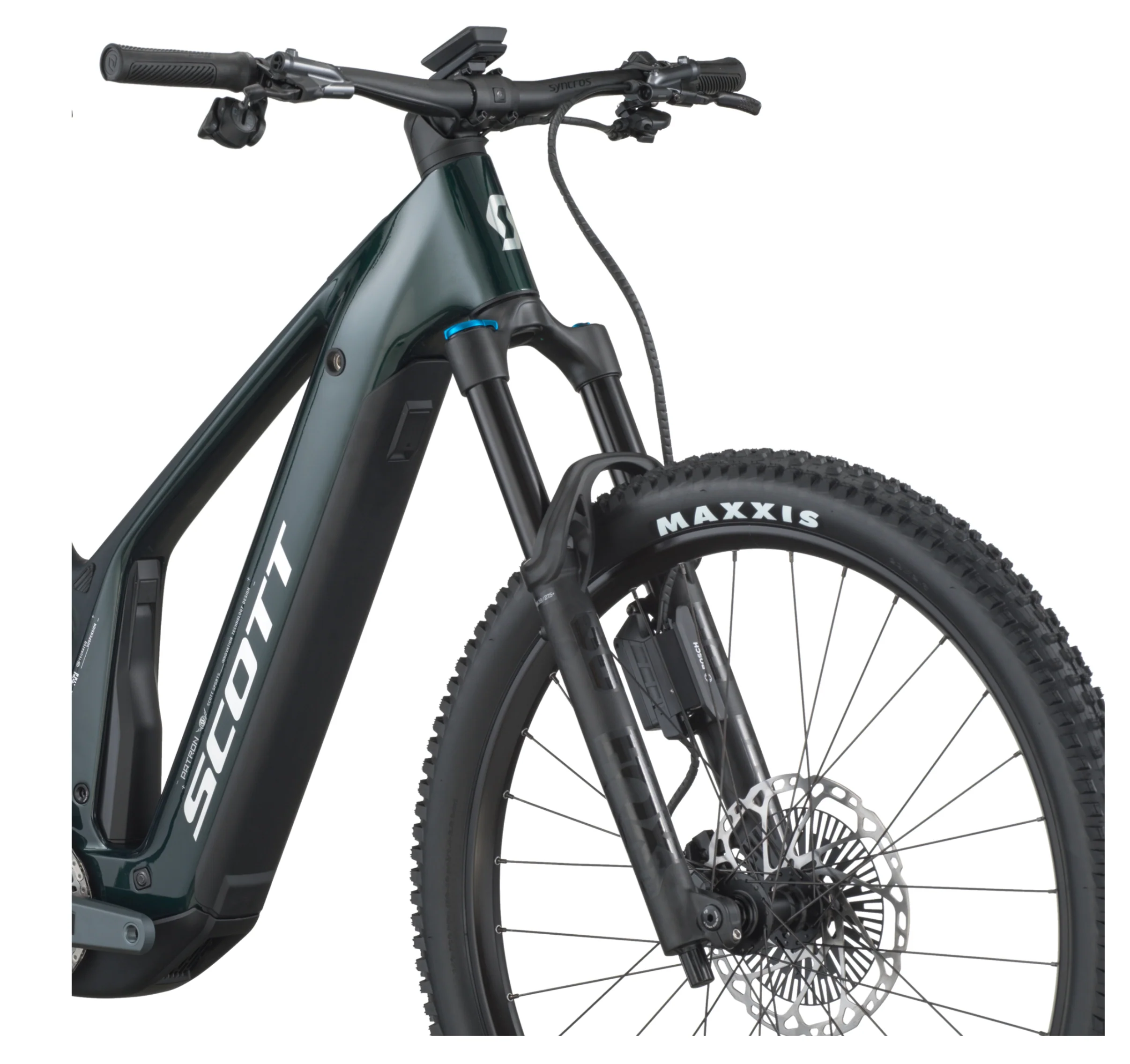 Scott Patron 900 Electric Full Suspension Mountain Bike - Twinkle Green - Image 5