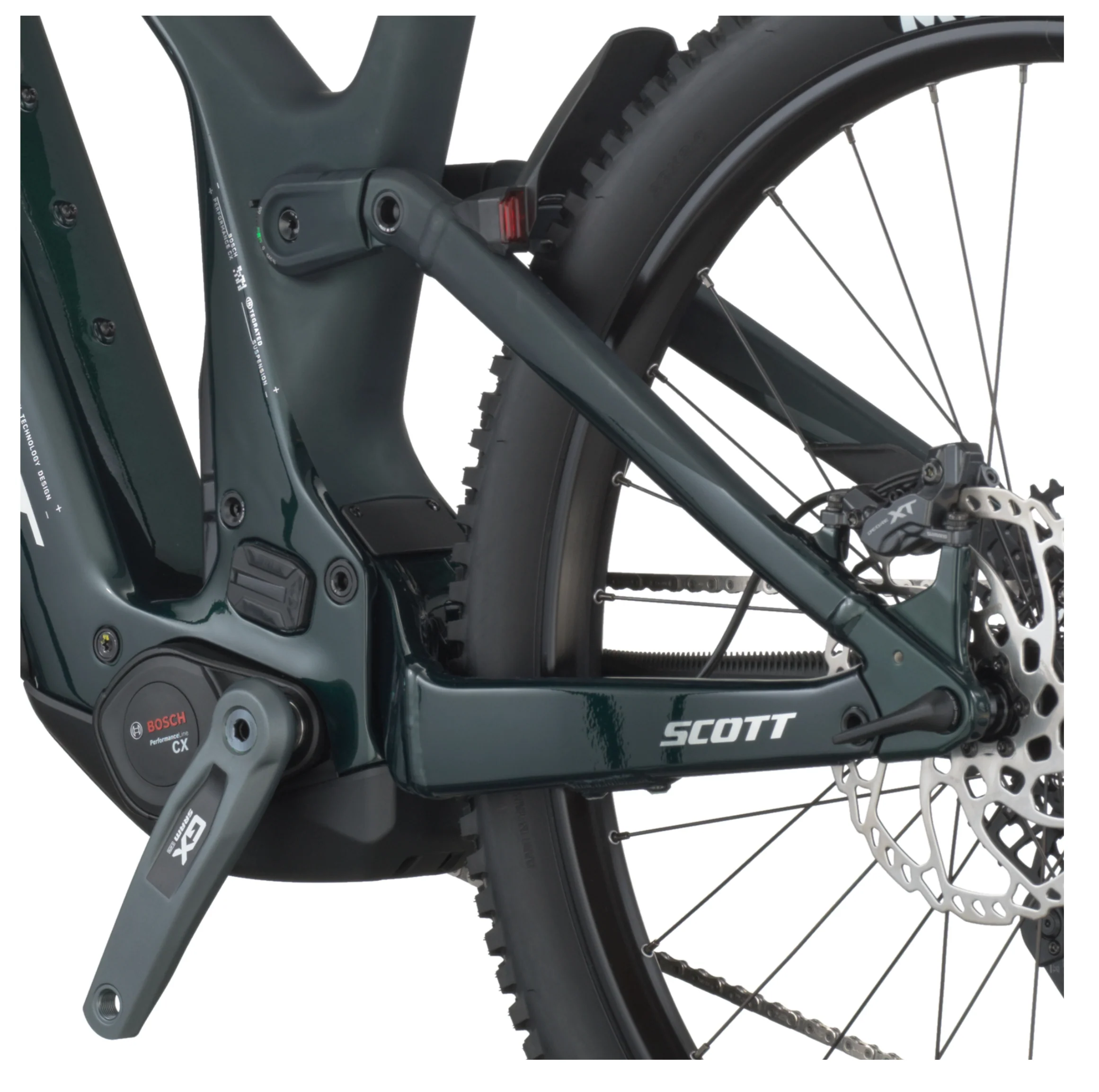 Scott Patron 900 Electric Full Suspension Mountain Bike - Twinkle Green - Image 9