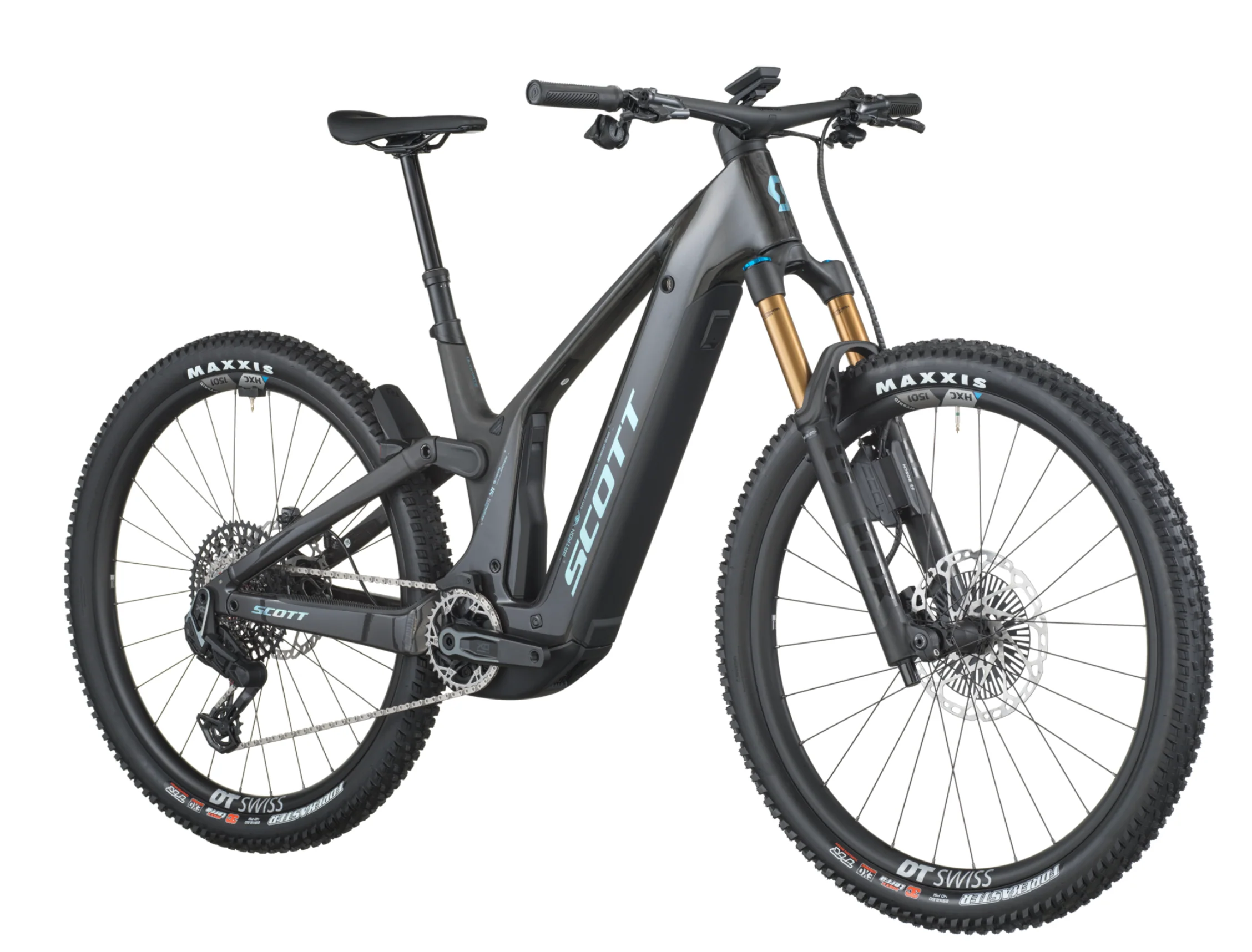Scott Patron 900 Ultimate Electric Full Suspension Mountain Bike - Carbon Black - Image 2