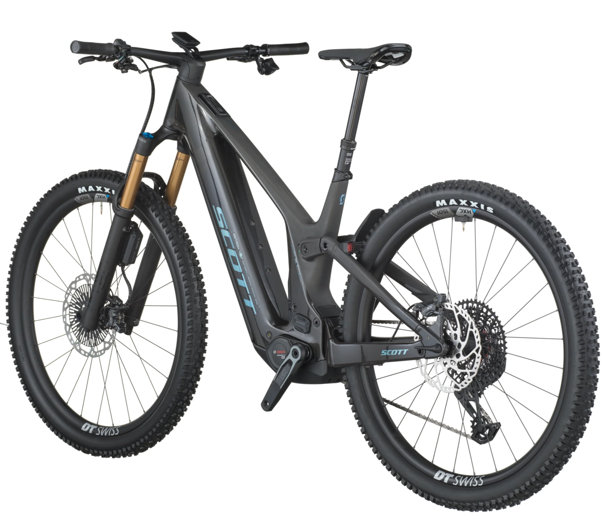 Scott Patron 900 Ultimate Electric Full Suspension Mountain Bike - Carbon Black - Image 3