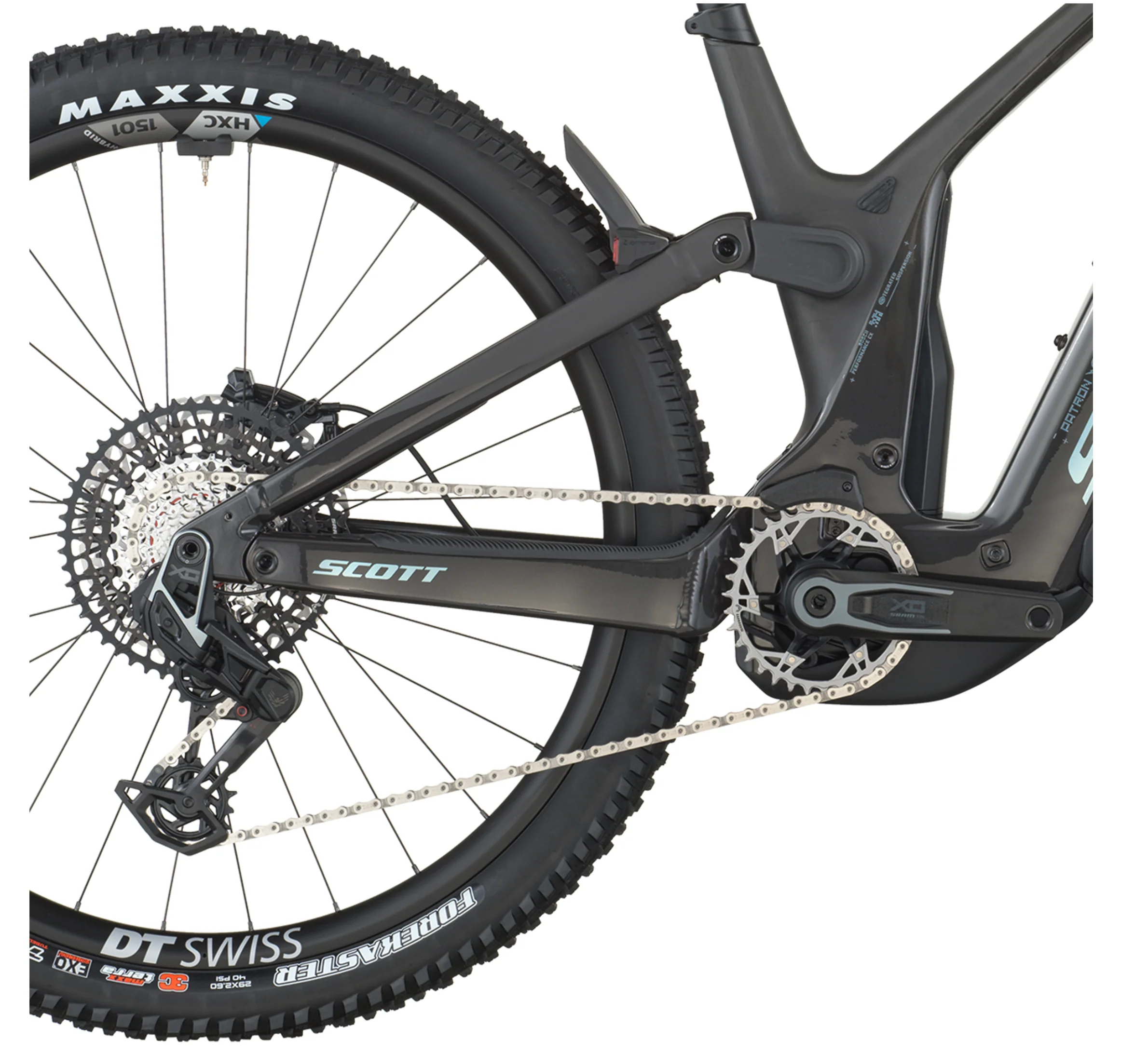 Scott Patron 900 Ultimate Electric Full Suspension Mountain Bike - Carbon Black - Image 4