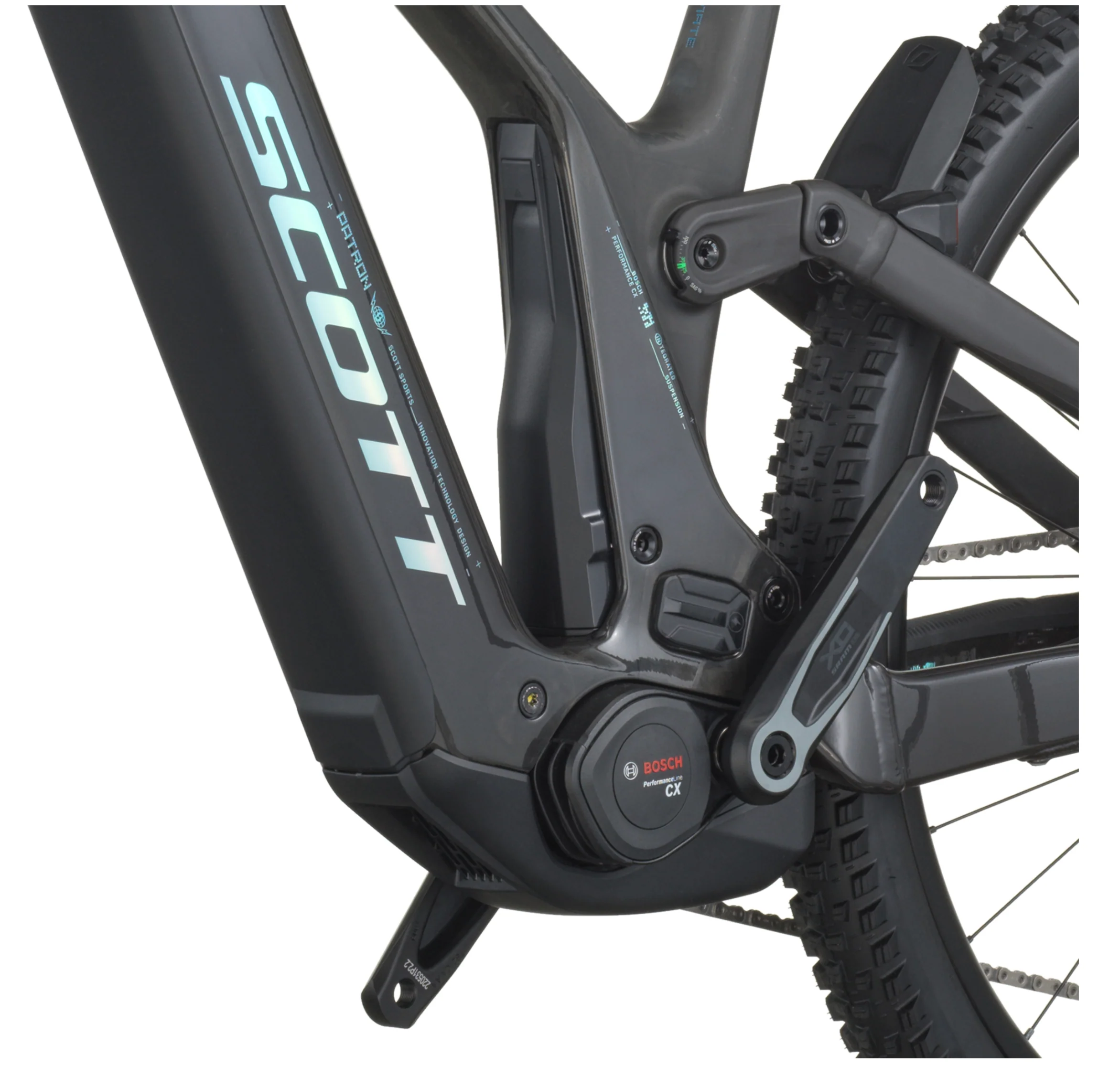 Scott Patron 900 Ultimate Electric Full Suspension Mountain Bike - Carbon Black - Image 6
