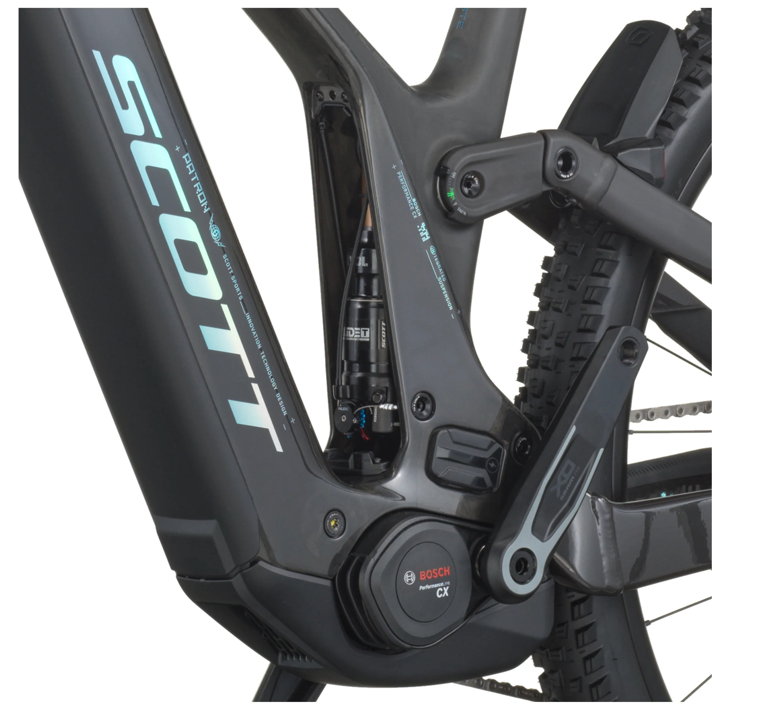 Scott Patron 900 Ultimate Electric Full Suspension Mountain Bike - Carbon Black - Image 7