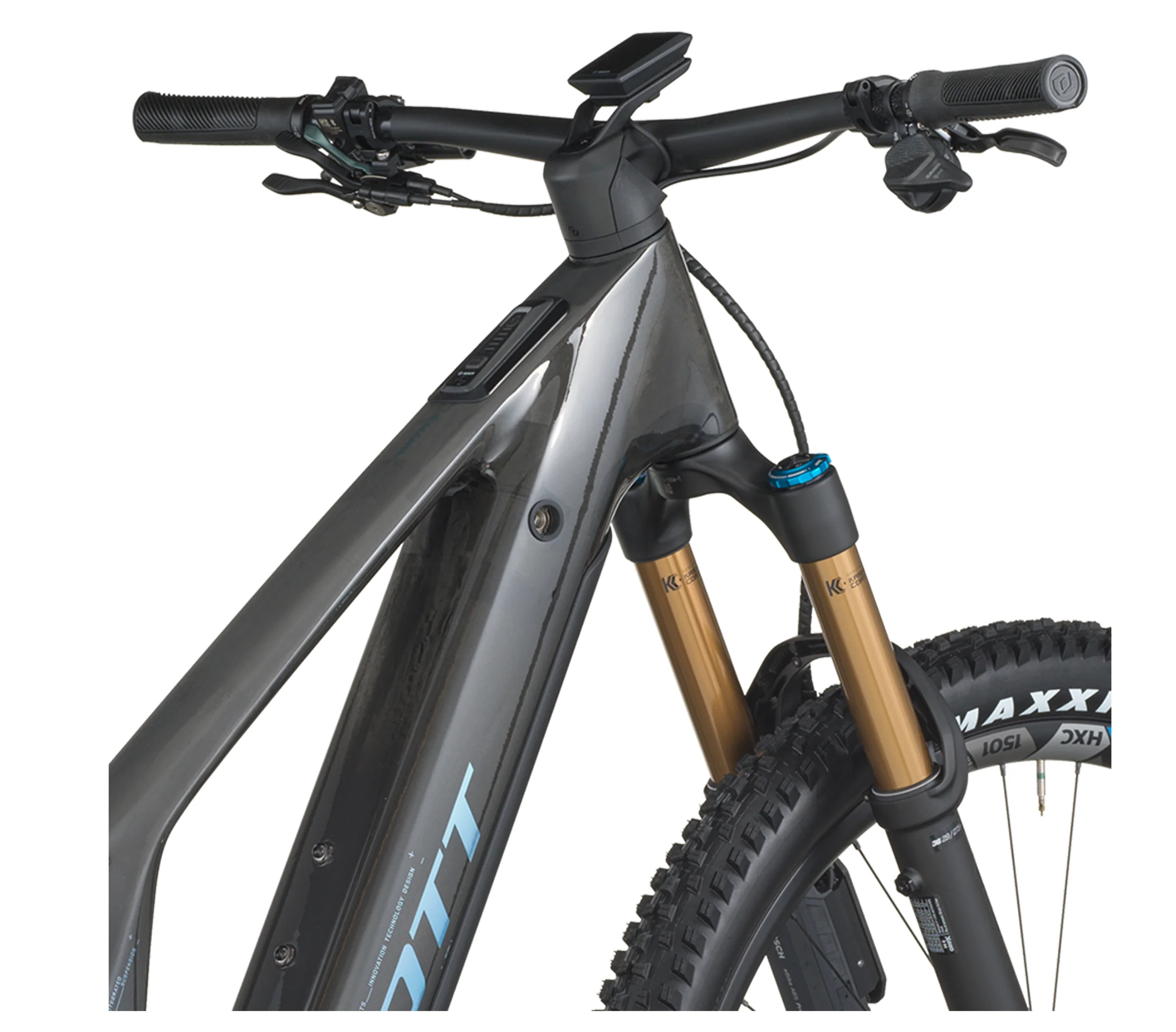 Scott Patron 900 Ultimate Electric Full Suspension Mountain Bike - Carbon Black - Image 8