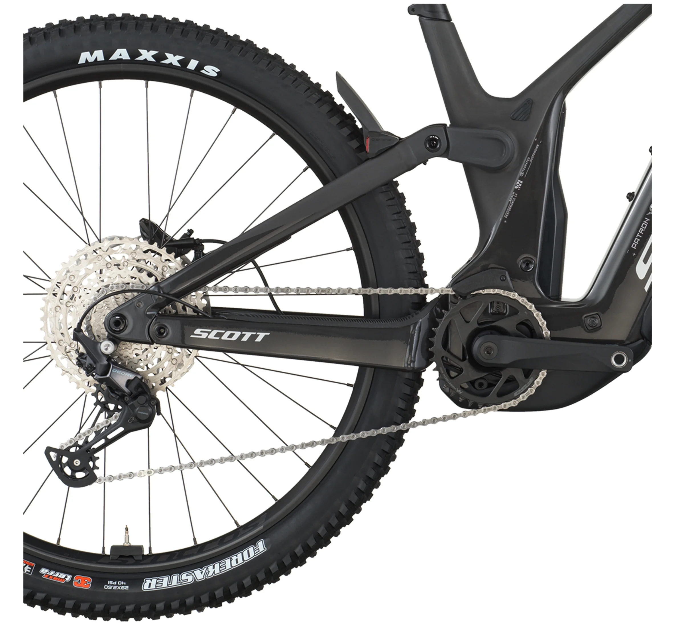 Scott Patron 920 Electric Full Suspension Mountain Bike - Carbon Black - Image 4