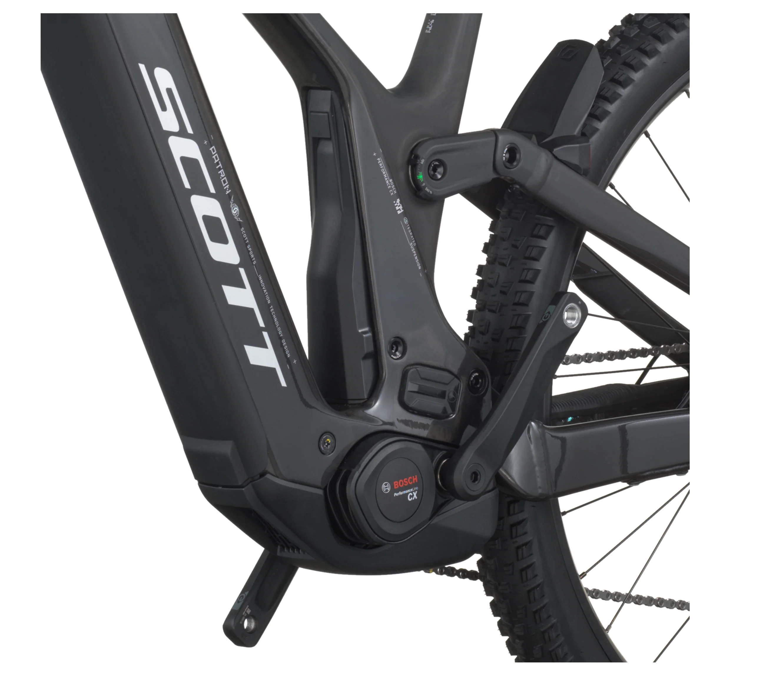 Scott Patron 920 Electric Full Suspension Mountain Bike - Carbon Black - Image 6