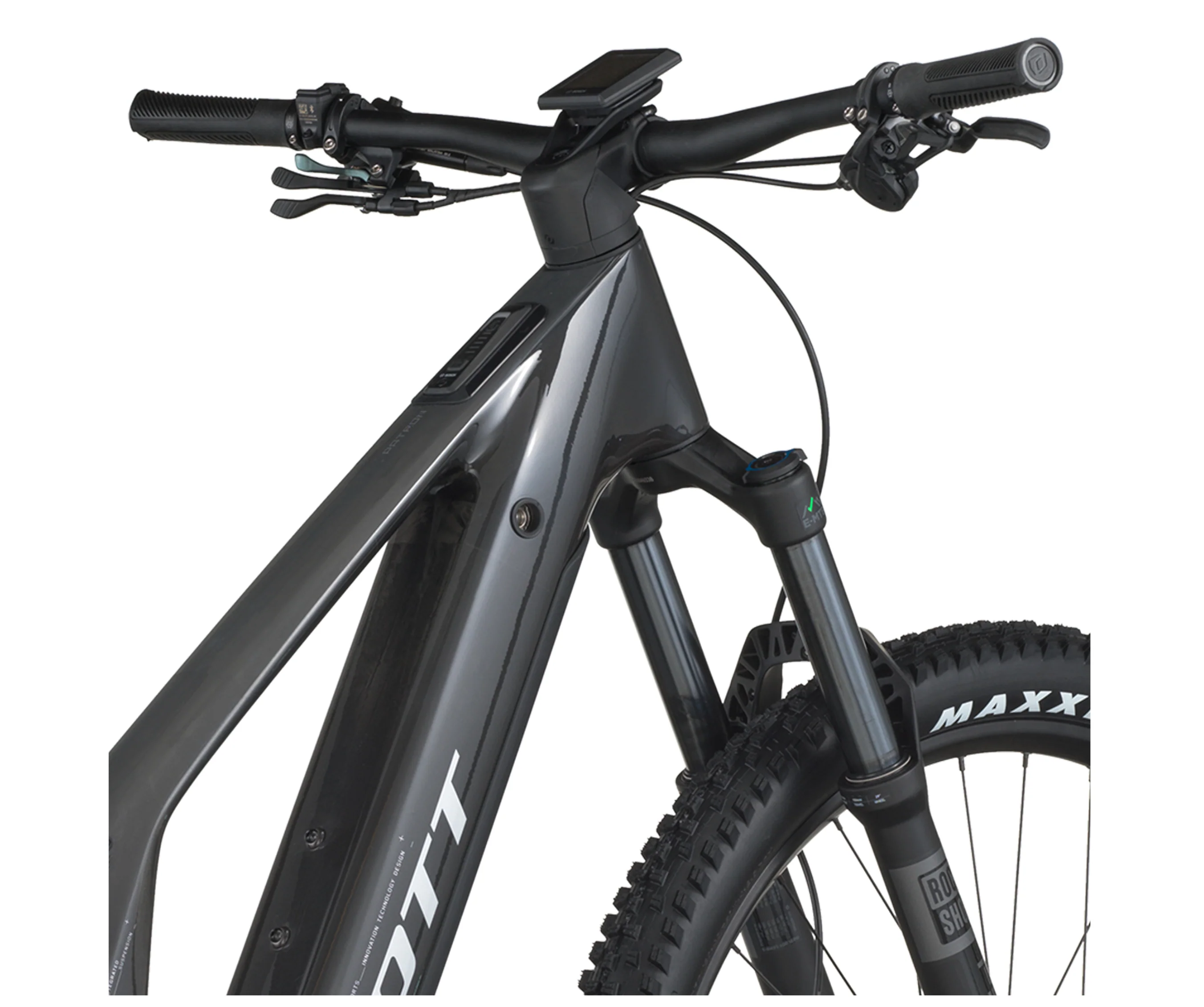 Scott Patron 920 Electric Full Suspension Mountain Bike - Carbon Black - Image 8