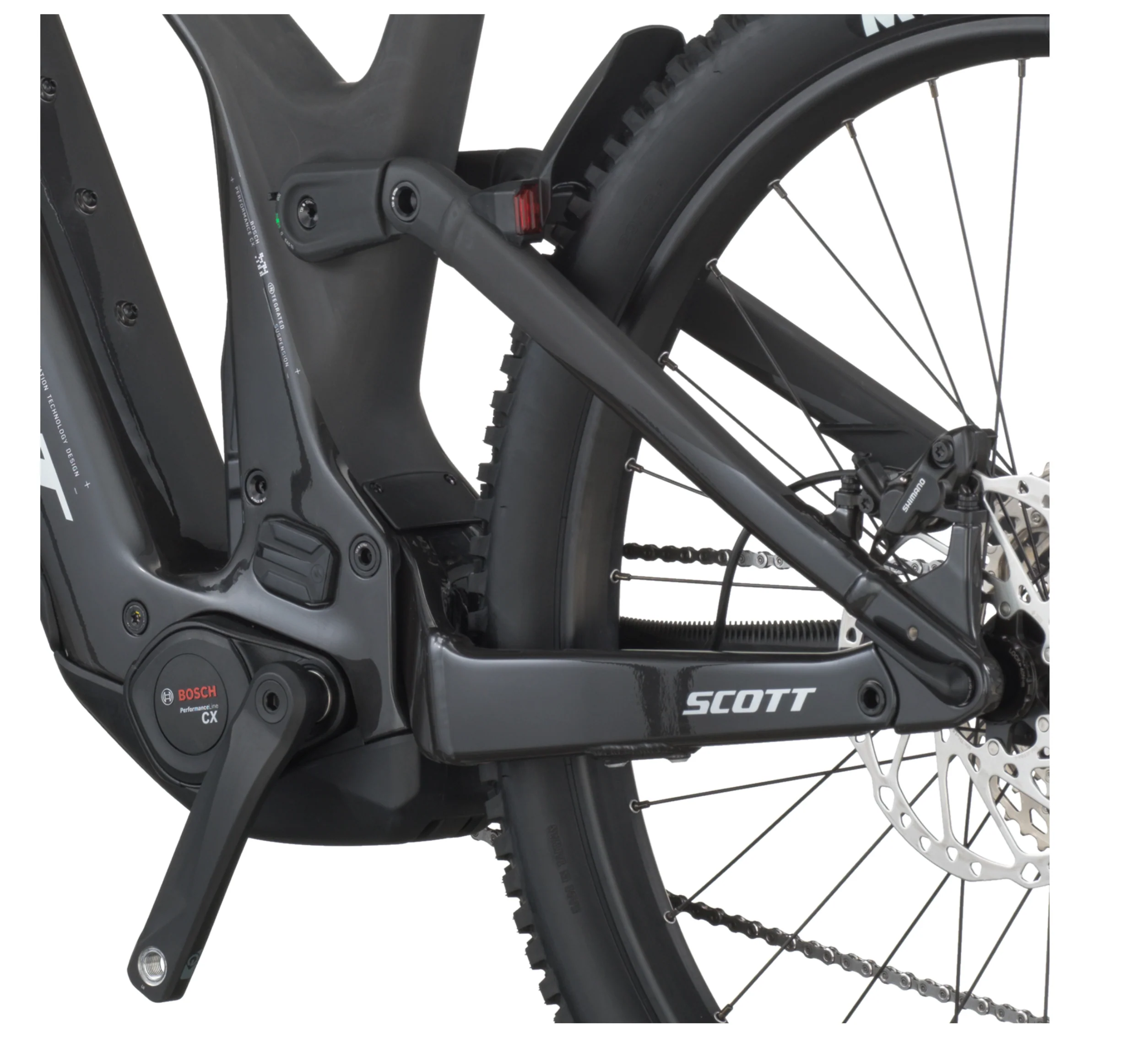 Scott Patron 920 Electric Full Suspension Mountain Bike - Carbon Black - Image 9