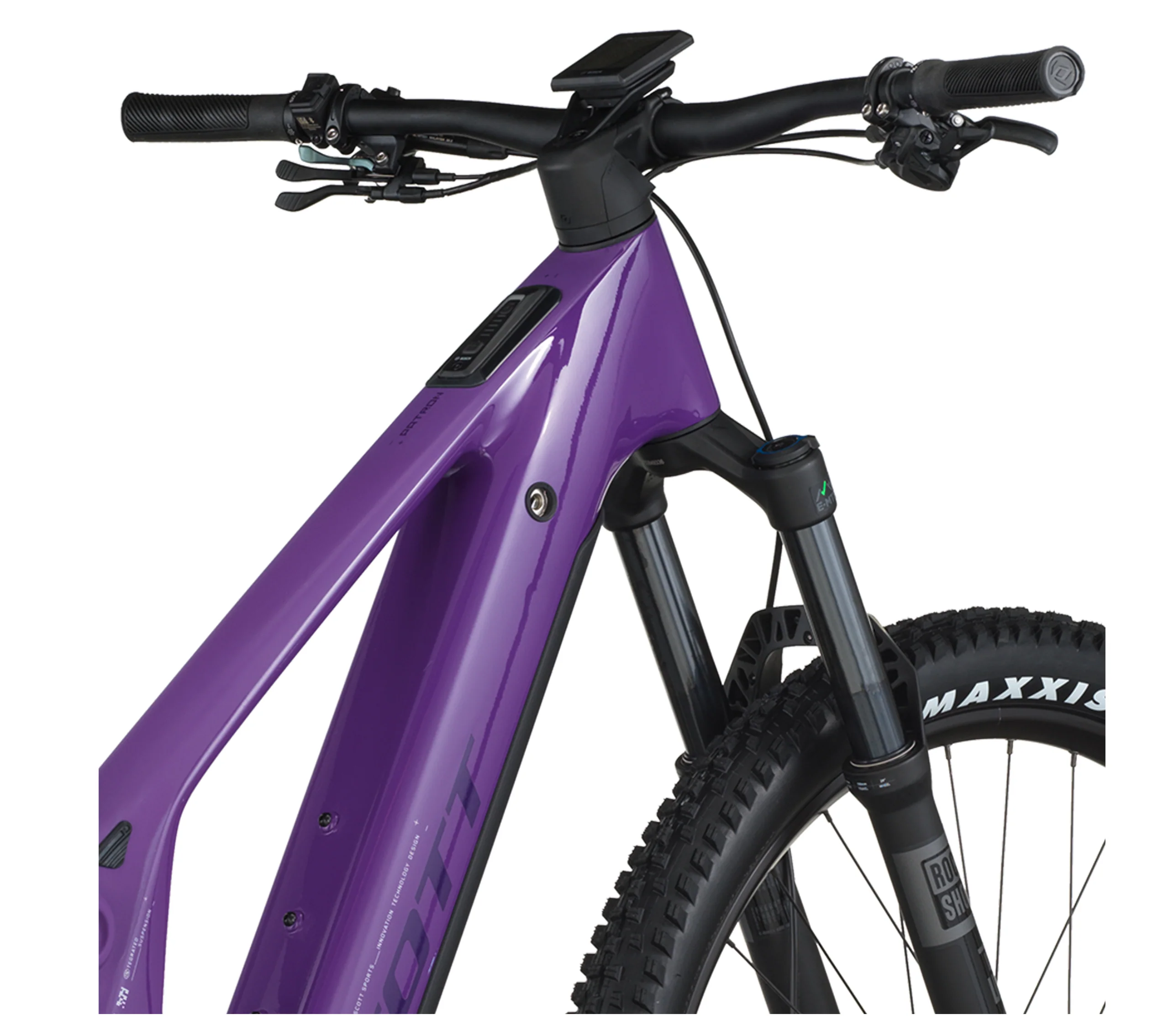 Scott Patron 920 Electric Full Suspension Mountain Bike - Pansy Purple - Image 8