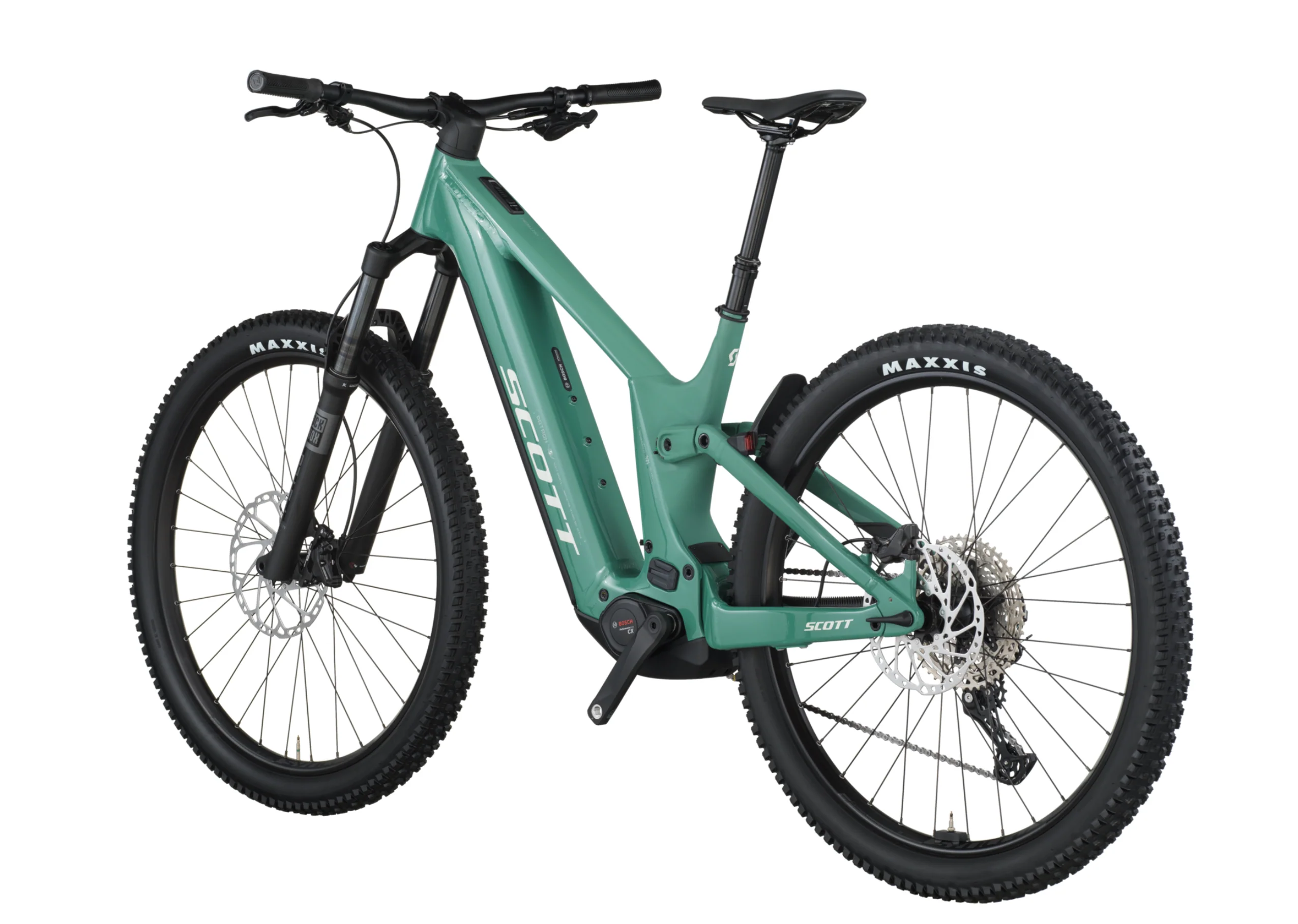 Scott Patron 930 Electric Full Suspension Mountain Bike - Safari Green - Image 3