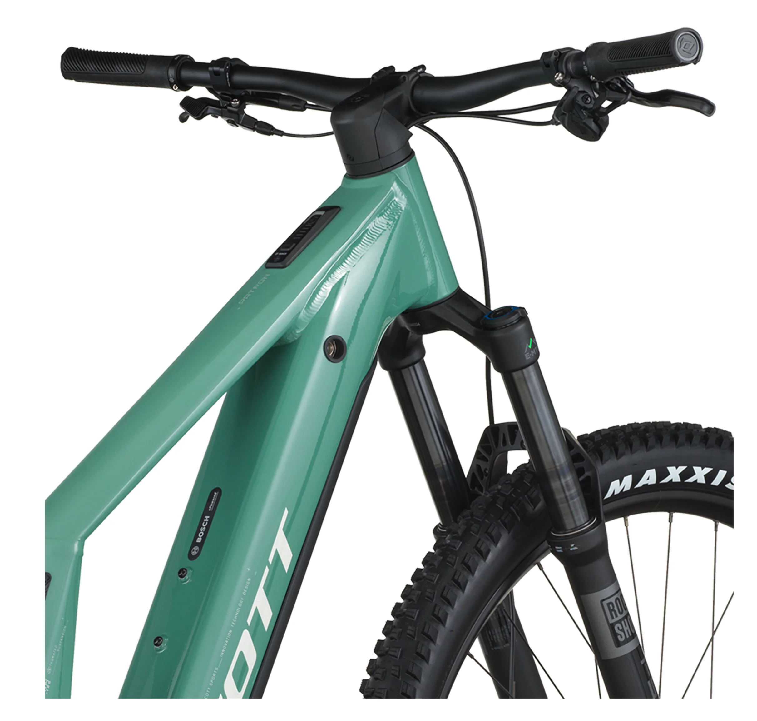 Scott Patron 930 Electric Full Suspension Mountain Bike - Safari Green - Image 7