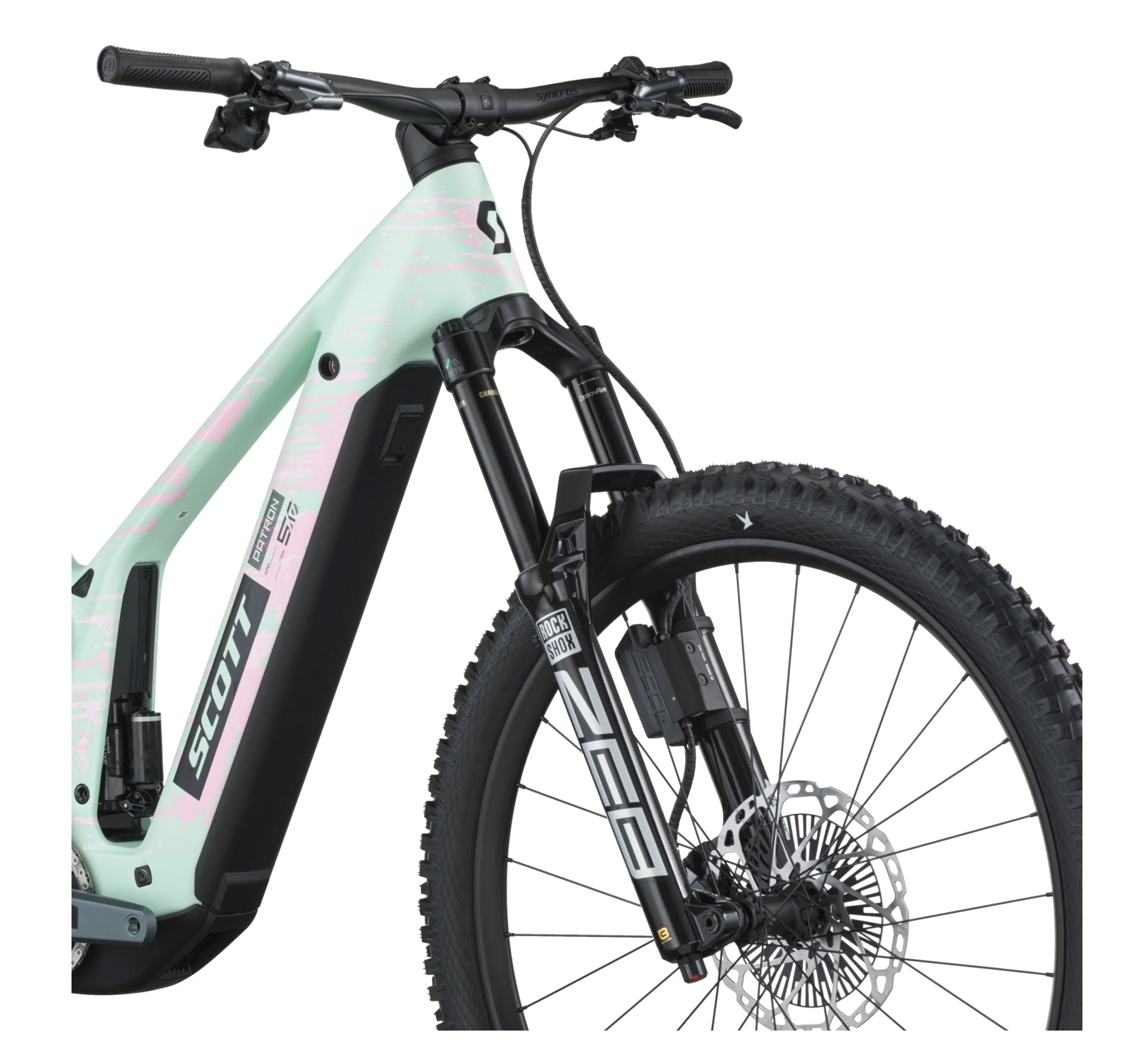 Scott Patron ST 900 Electric Full Suspension Mountain Bike - Mistyade Green - Image 5