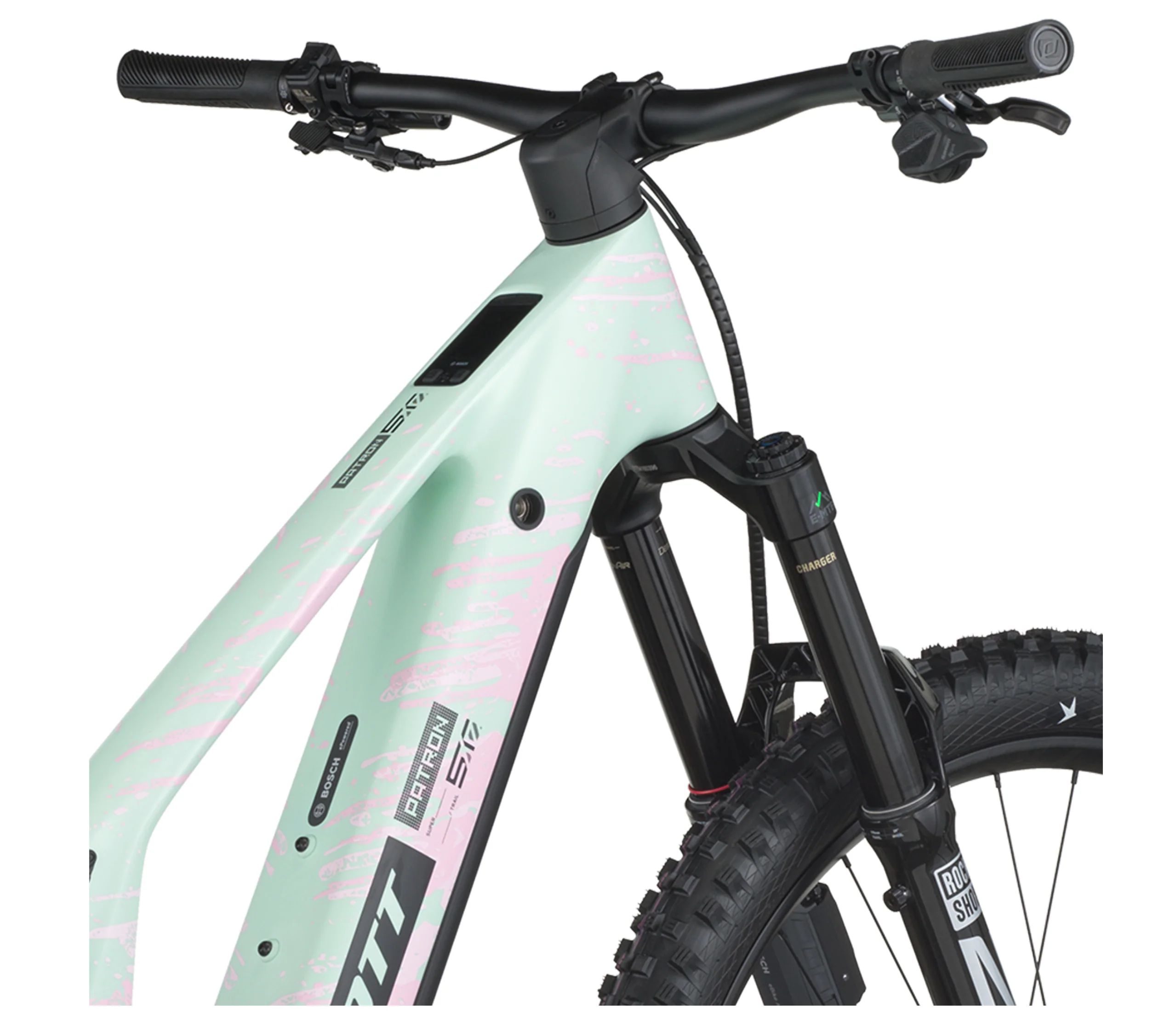 Scott Patron ST 900 Electric Full Suspension Mountain Bike - Mistyade Green - Image 7