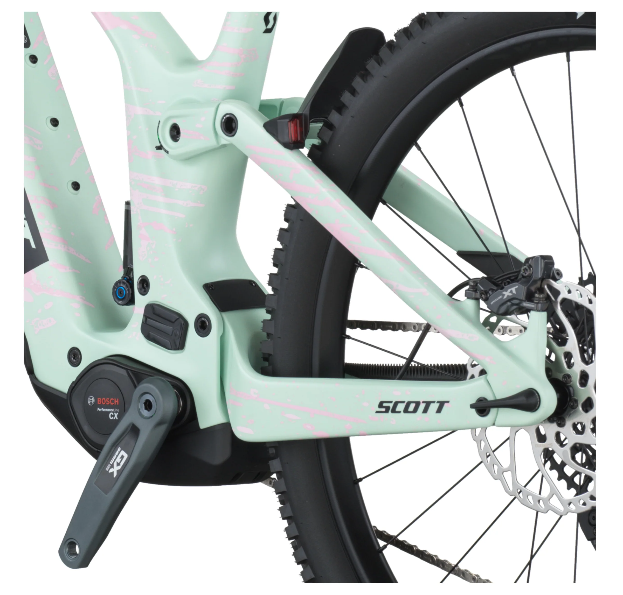 Scott Patron ST 900 Electric Full Suspension Mountain Bike - Mistyade Green - Image 8