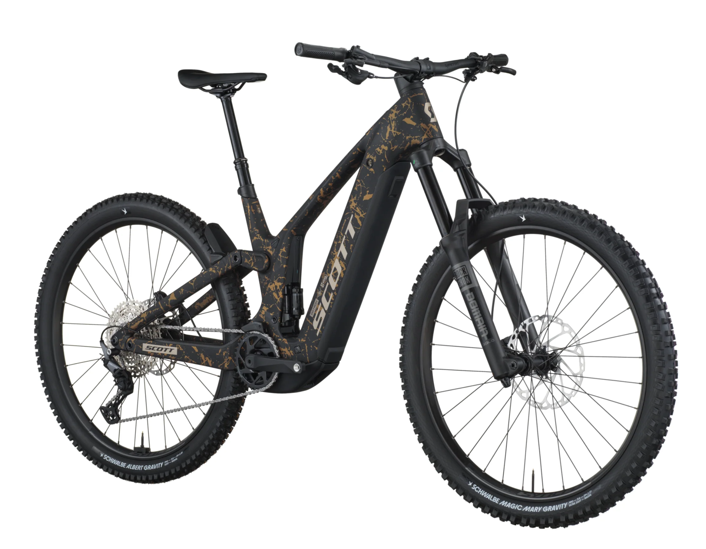 Scott Patron ST 910 Electric Full Suspension Mountain Bike - Black - Image 2