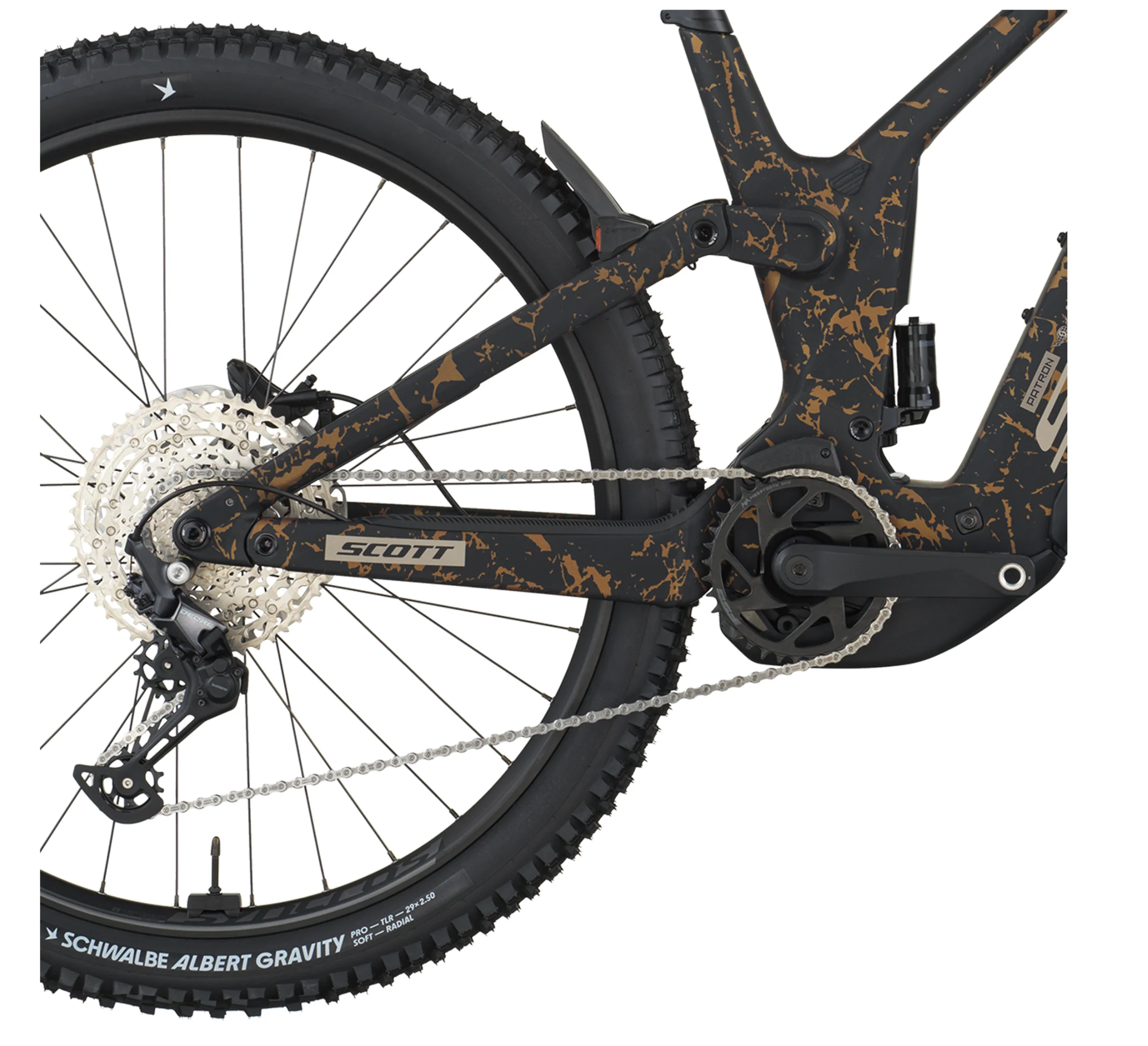 Scott Patron ST 910 Electric Full Suspension Mountain Bike - Black - Image 4