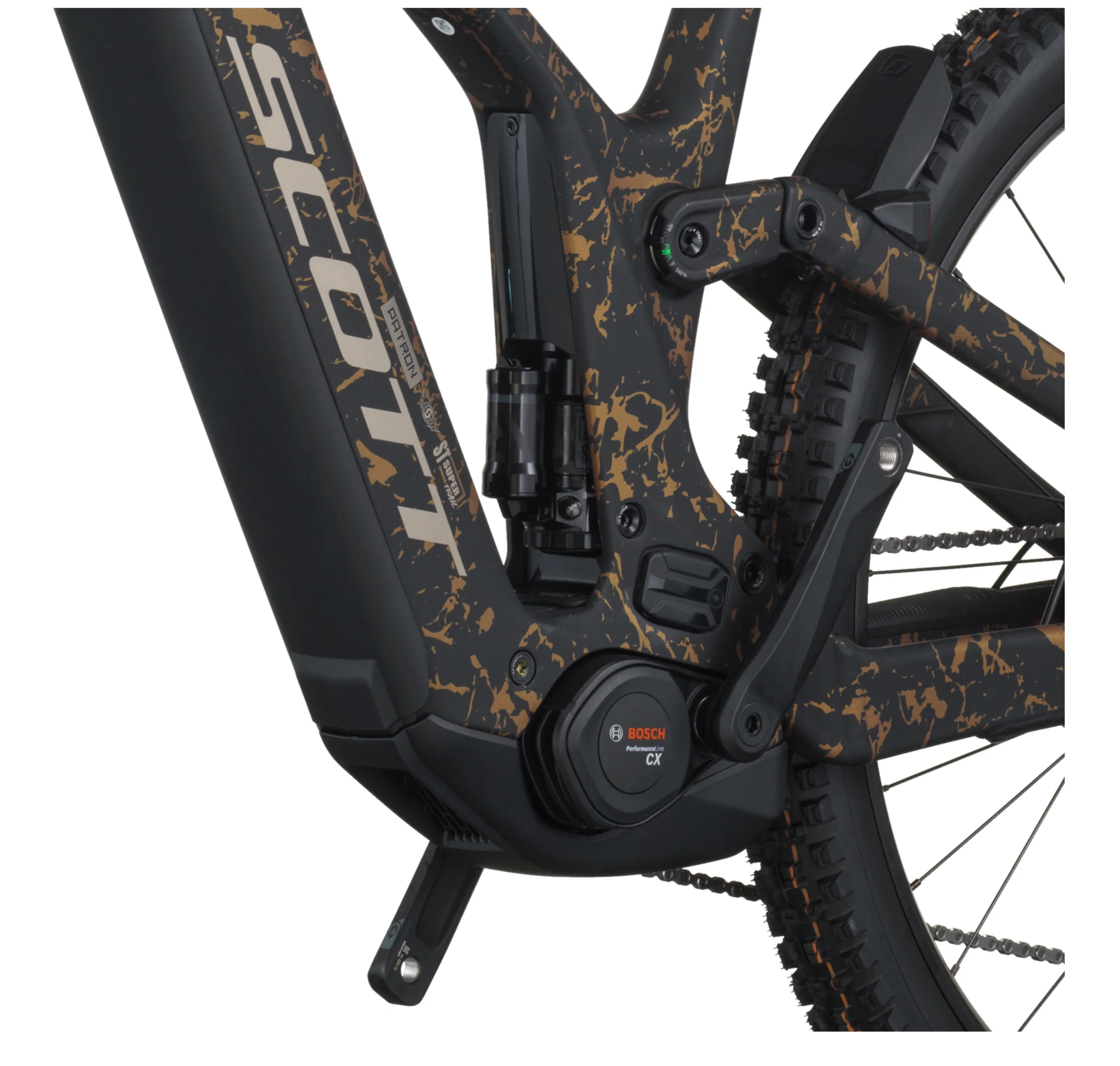 Scott Patron ST 910 Electric Full Suspension Mountain Bike - Black - Image 6