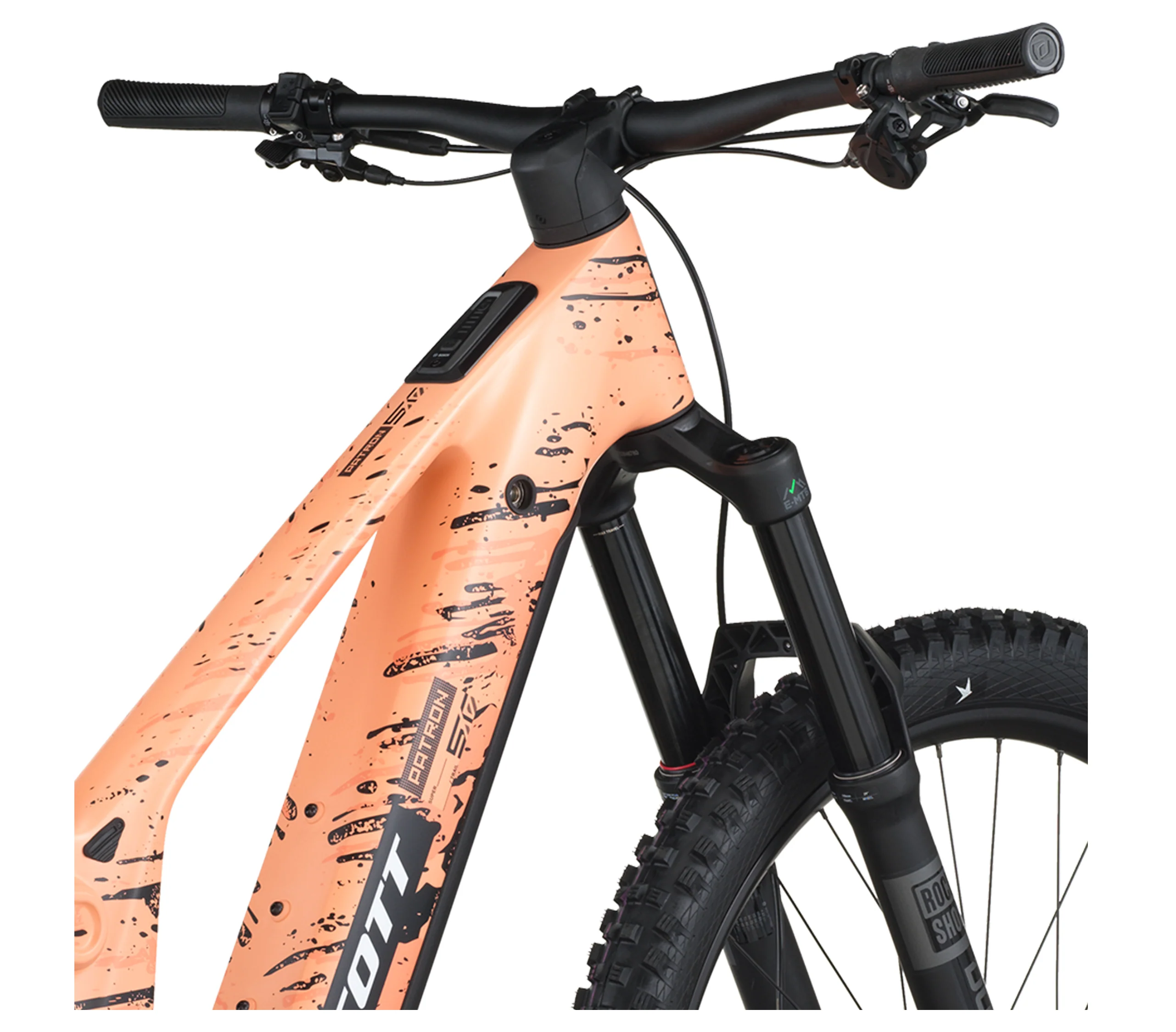Scott Patron ST 910 Electric Full Suspension Mountain Bike - Reef Pink - Image 7