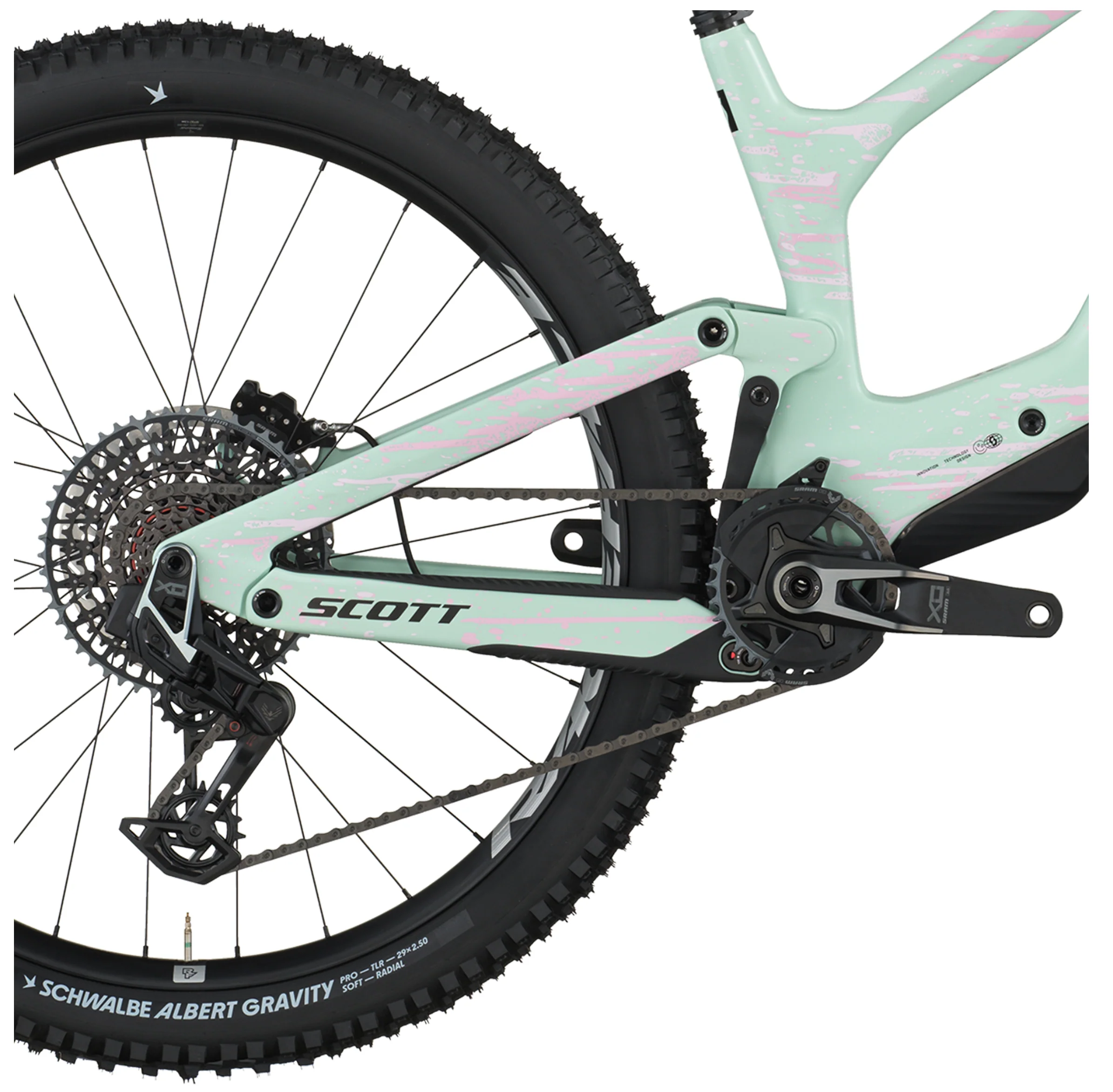 Scott Ransom 900 RC Full Suspension Mountain Bike Mistyade Green - Image 4