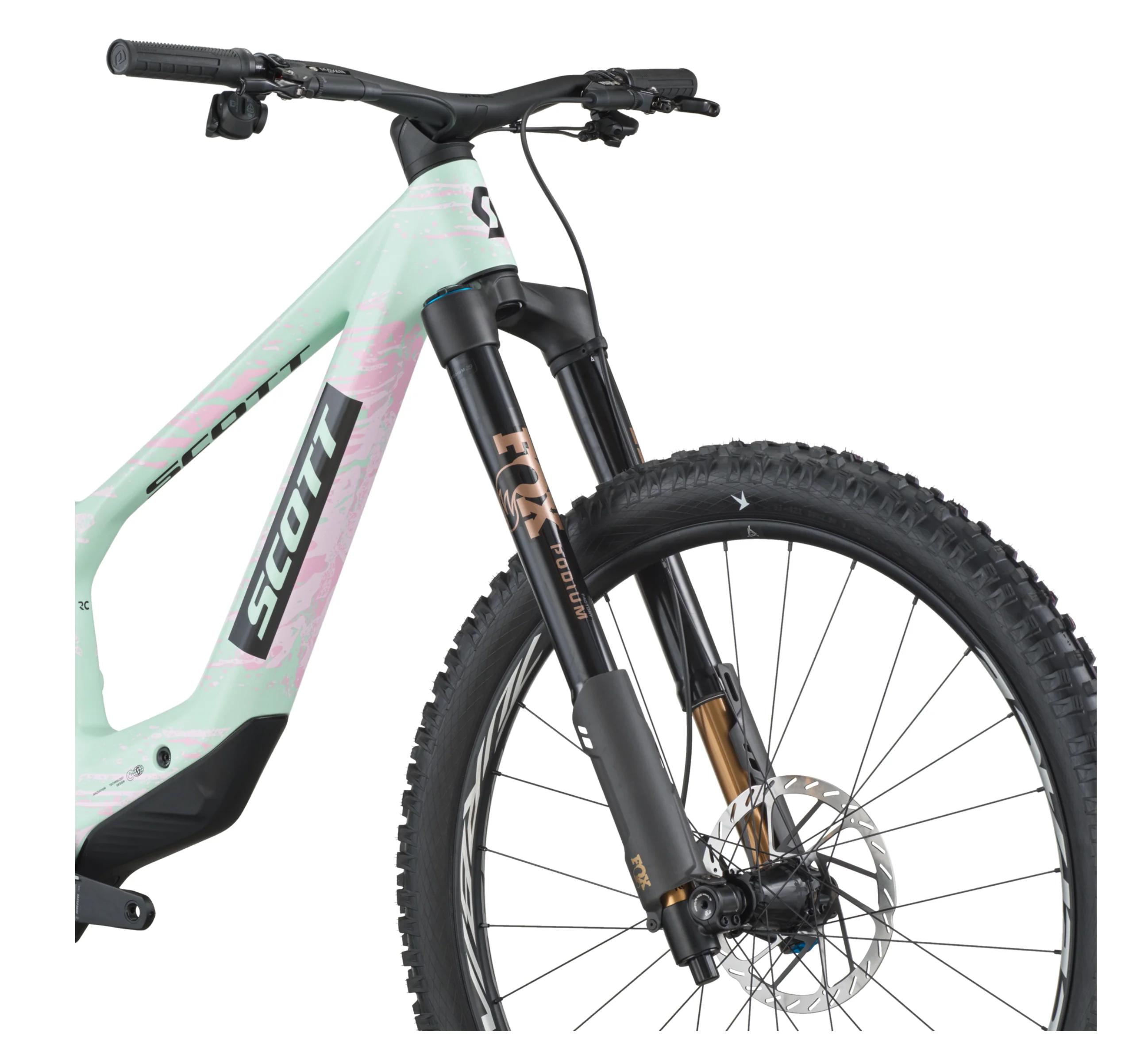 Scott Ransom 900 RC Full Suspension Mountain Bike Mistyade Green - Image 5