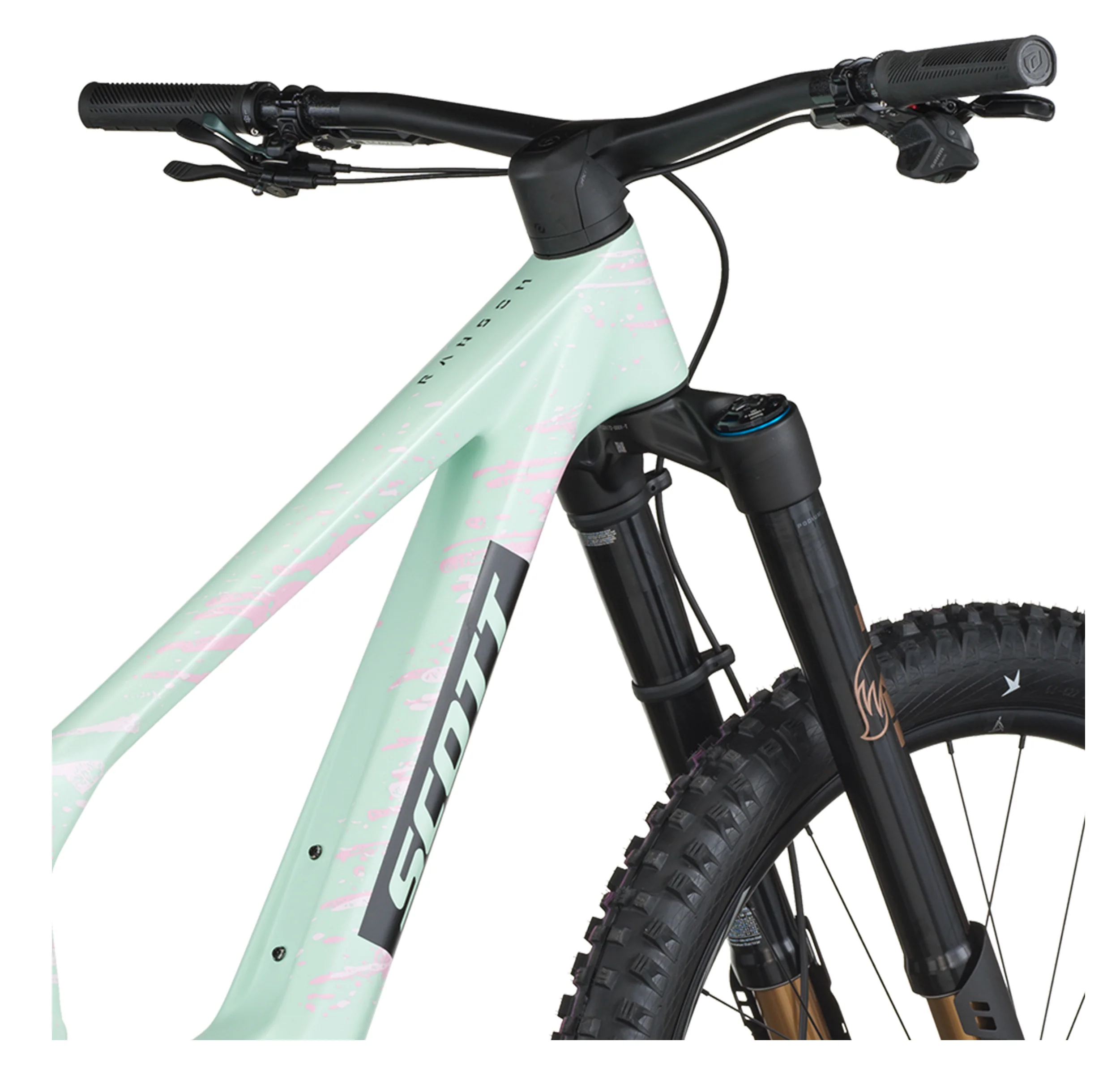 Scott Ransom 900 RC Full Suspension Mountain Bike Mistyade Green - Image 8