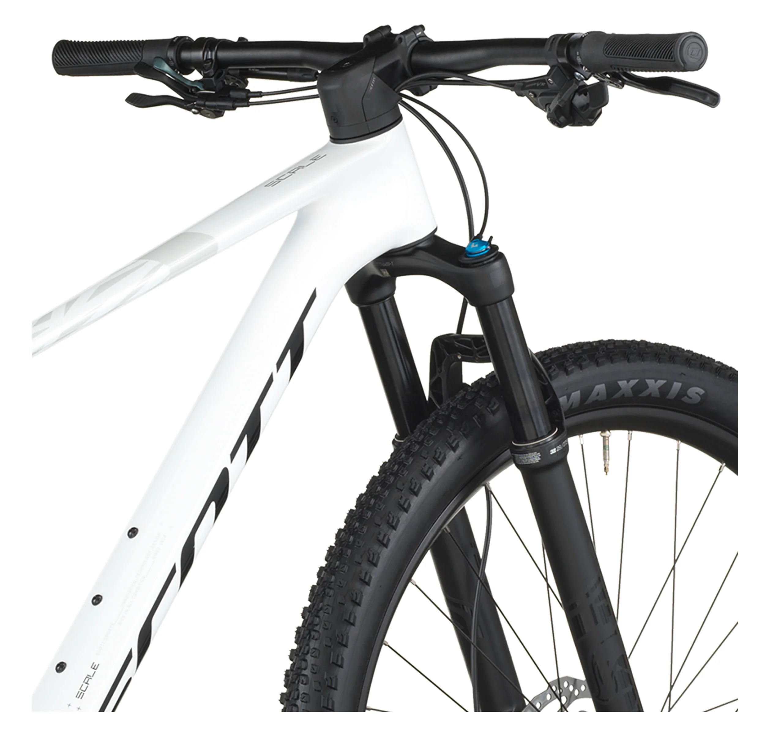 Scott Scale 910 Hardtail Mountain Bike In White - Image 7