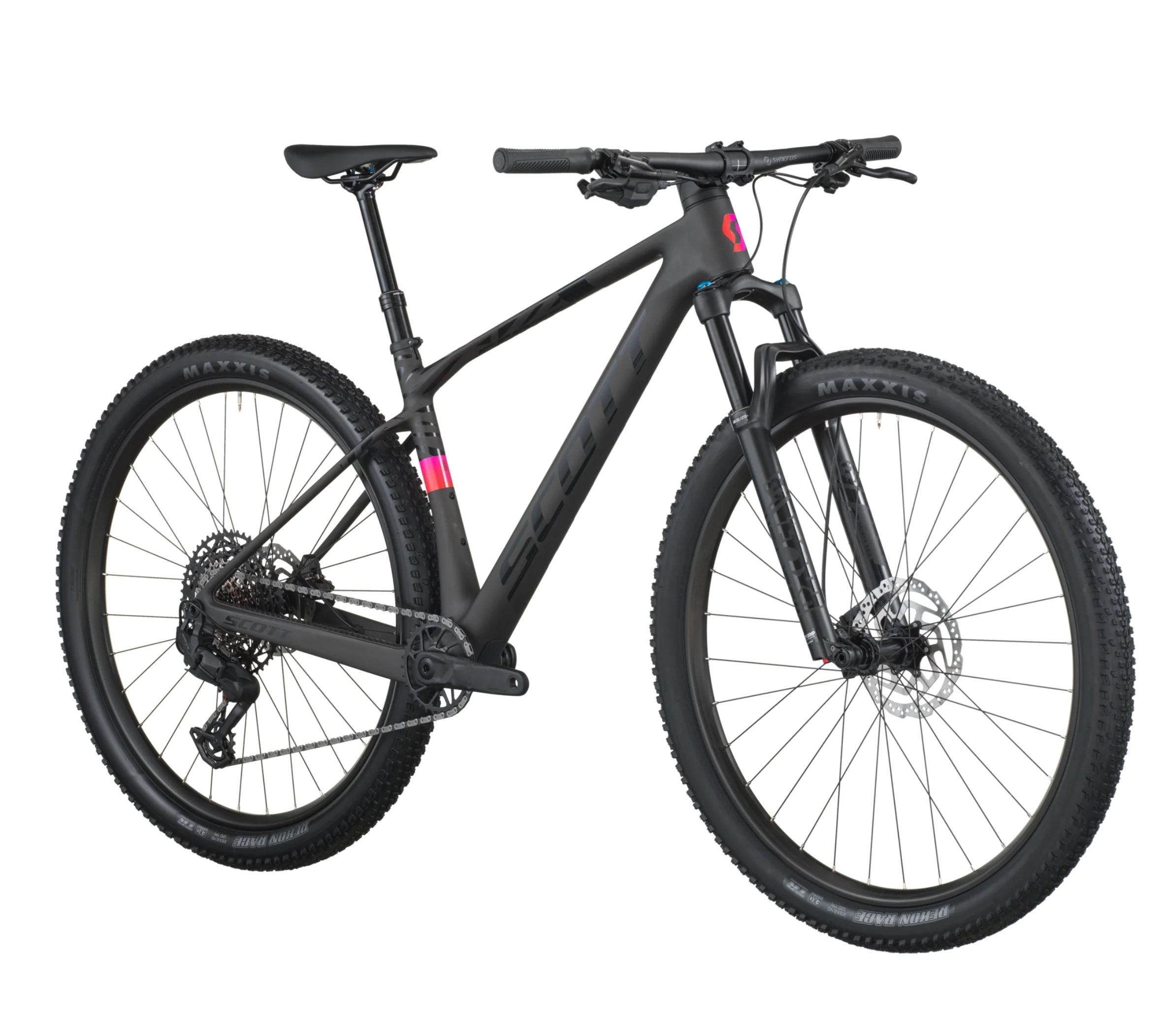 Scott Scale 910 Hardtail Mountain Bike In Carbon Black - Image 2