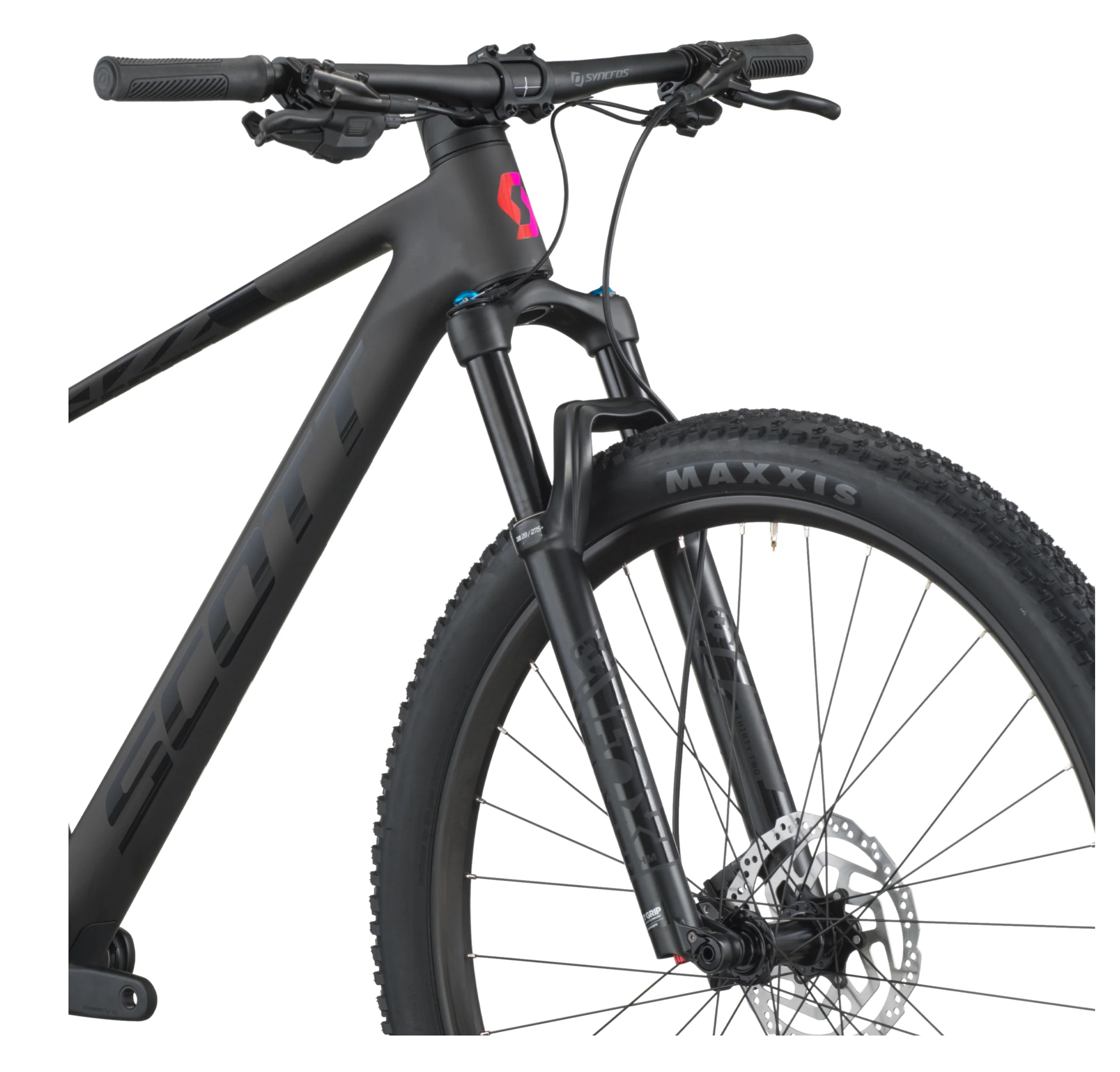 Scott Scale 910 Hardtail Mountain Bike In Carbon Black - Image 5