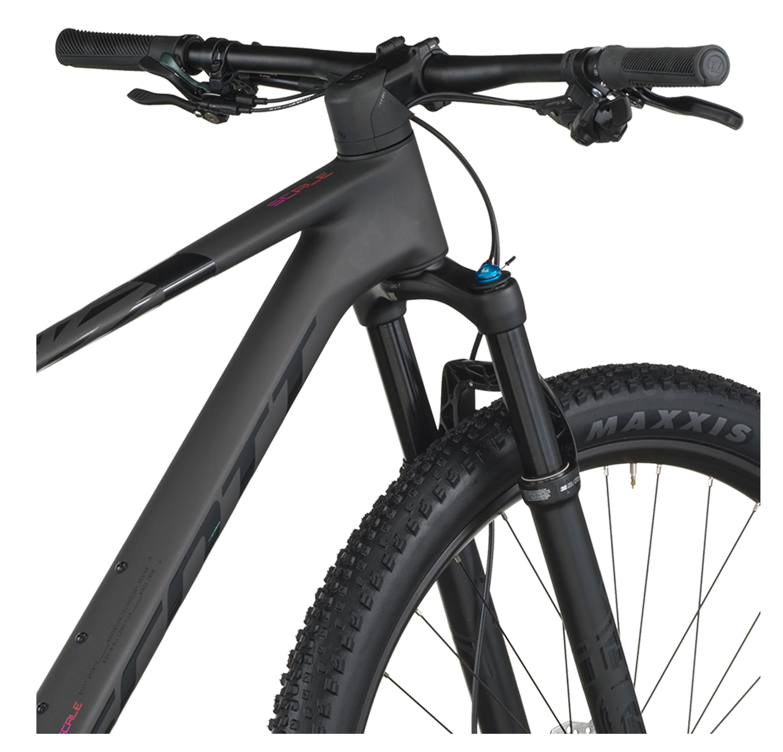 Scott Scale 910 Hardtail Mountain Bike In Carbon Black - Image 7