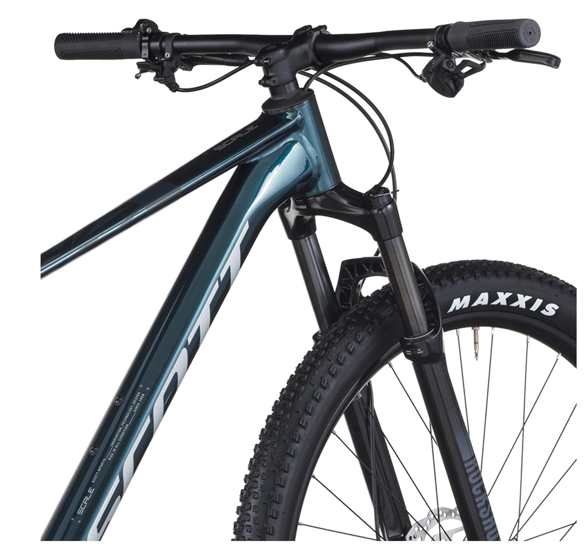 Scott Scale Bike 935 Hardtail Mountain Bike In Twinkle Green - Image 8