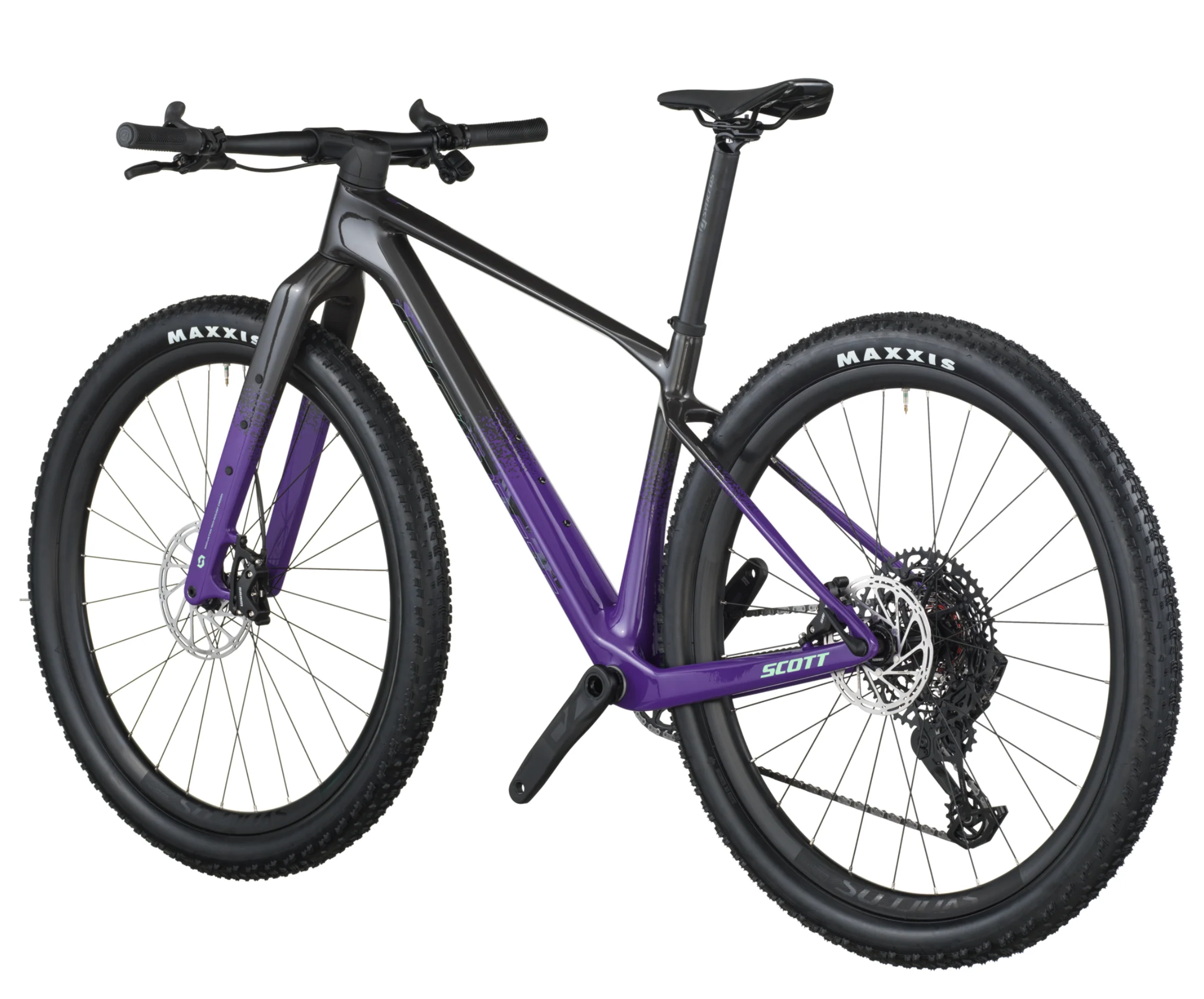 Scott Scale Gravel 10 Gravel Bike Carbon Black Indigo Purple - Image 3