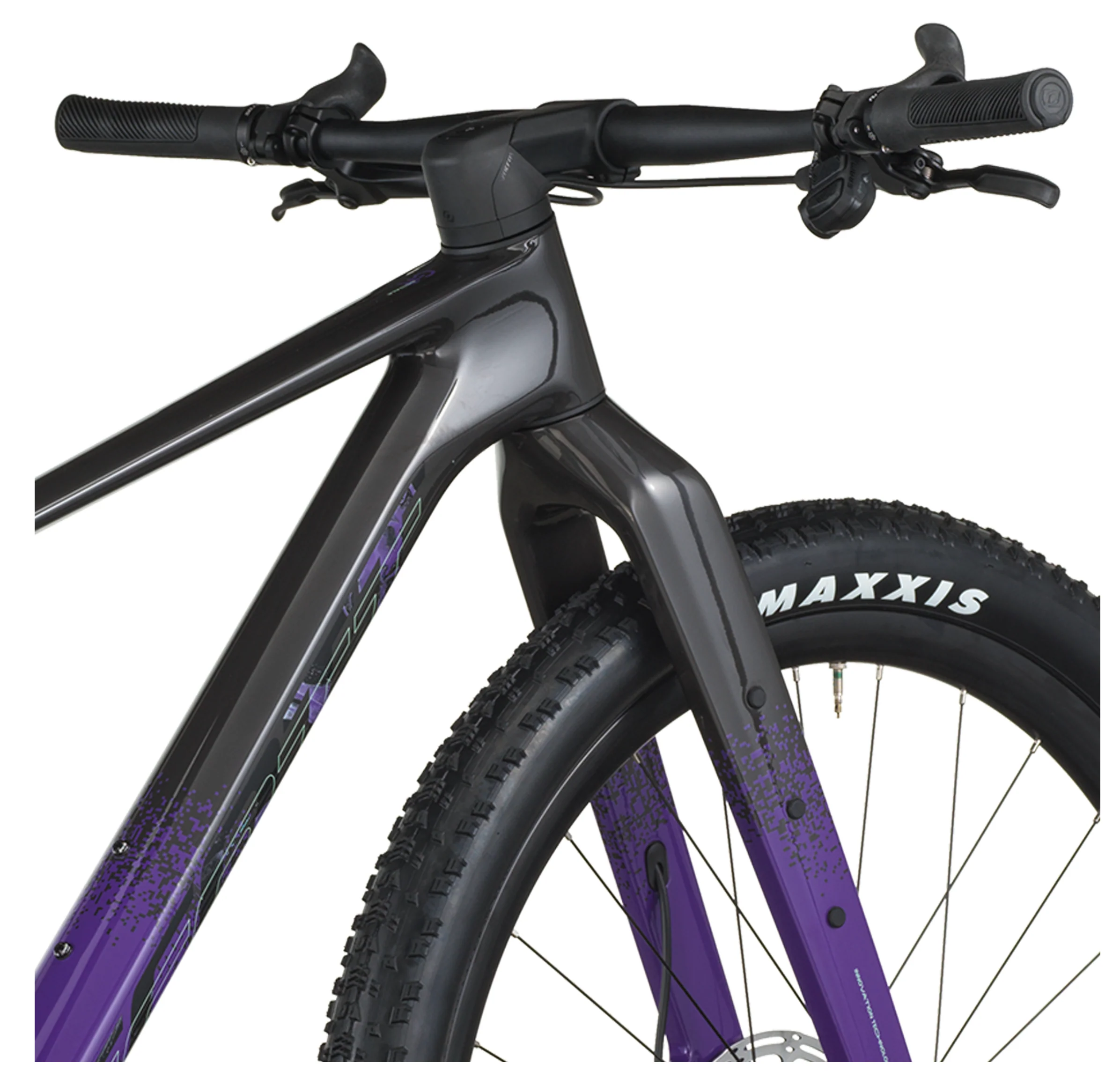 Scott Scale Gravel 10 Gravel Bike Carbon Black Indigo Purple - Image 4