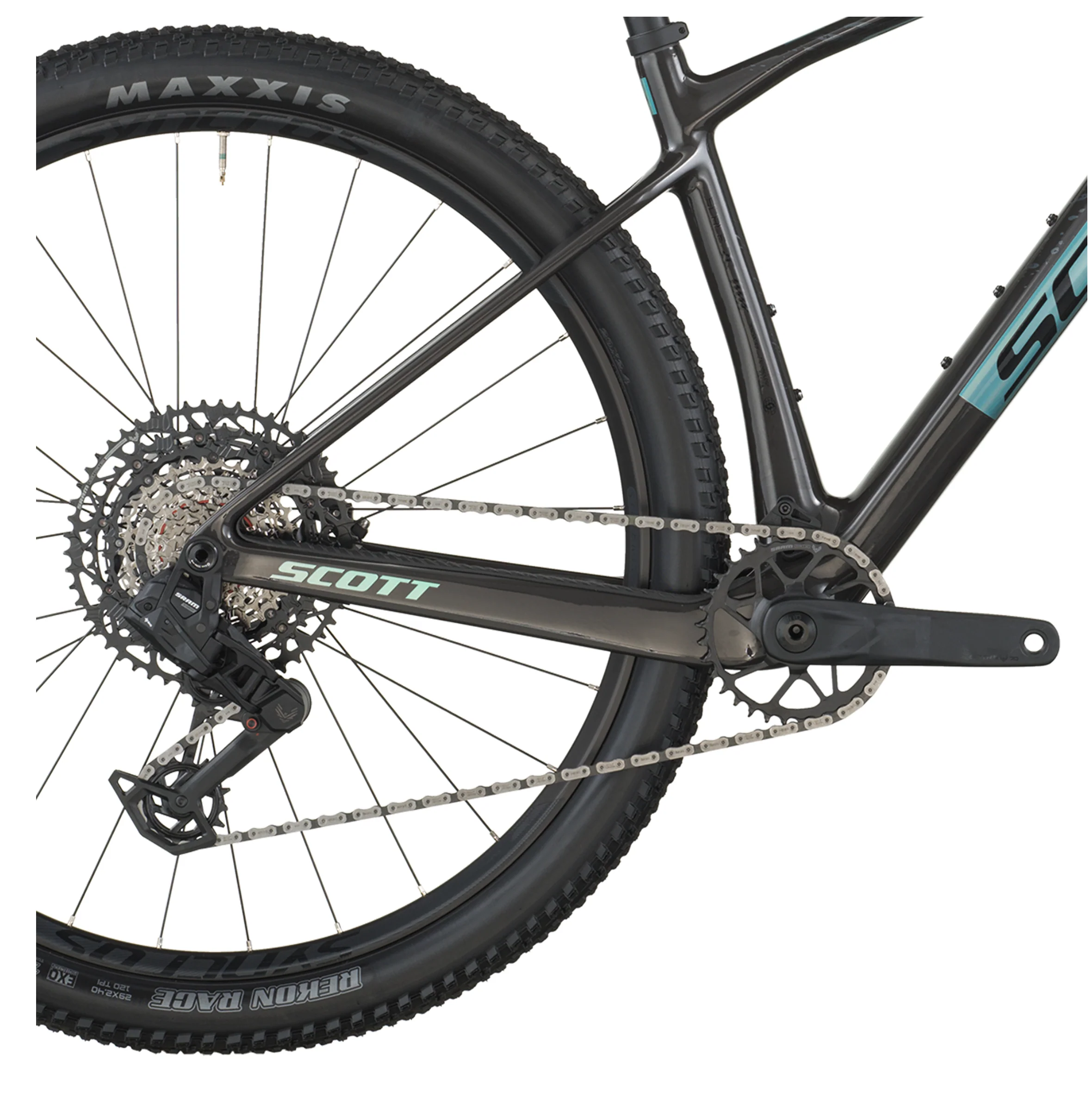 Scott Scale RC Team Hardtail Mountain Bike - Carbon Black - Image 4
