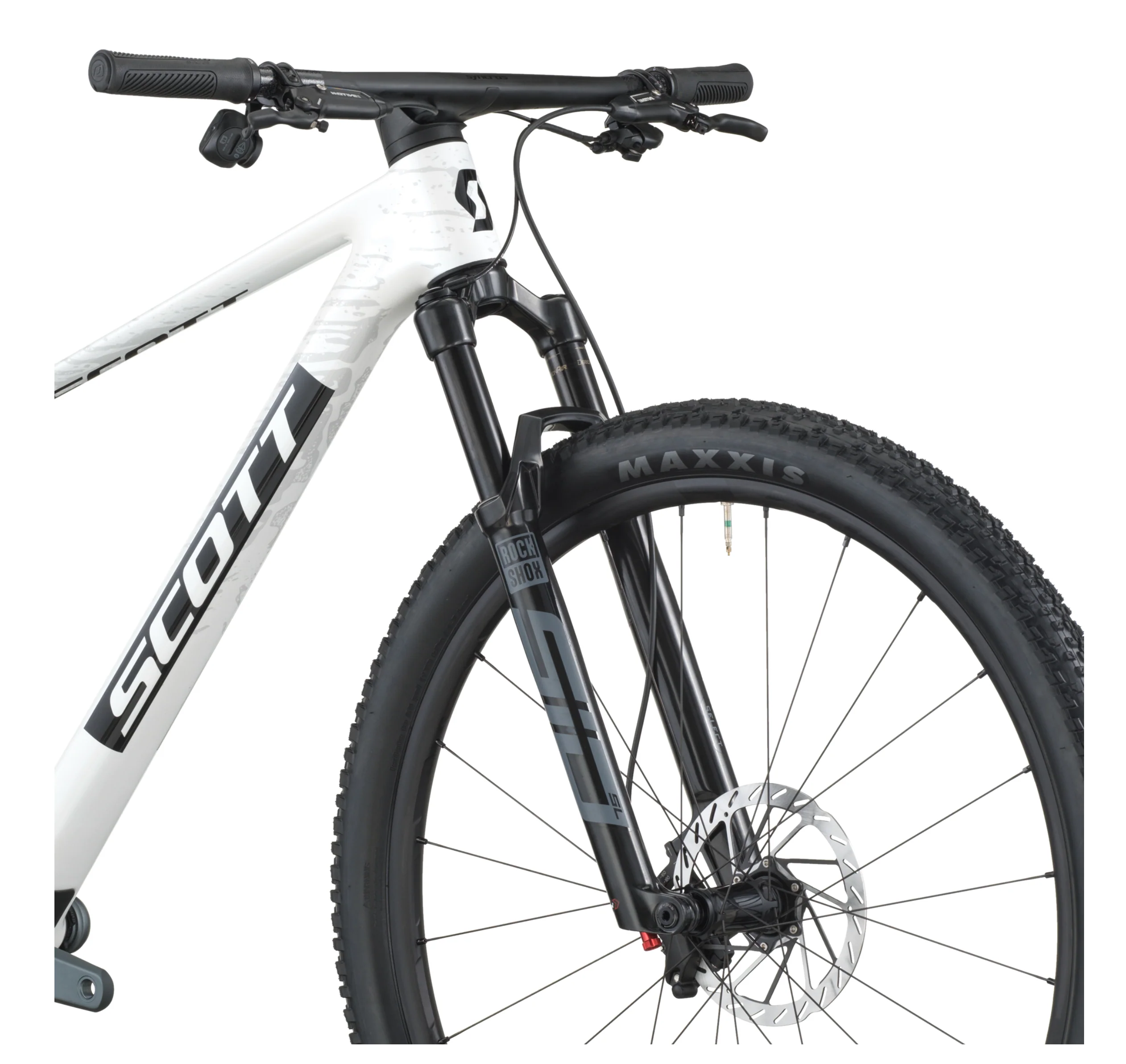 Scott Scale RC Team Issue Hardtail Mountain Bike In White - Image 5