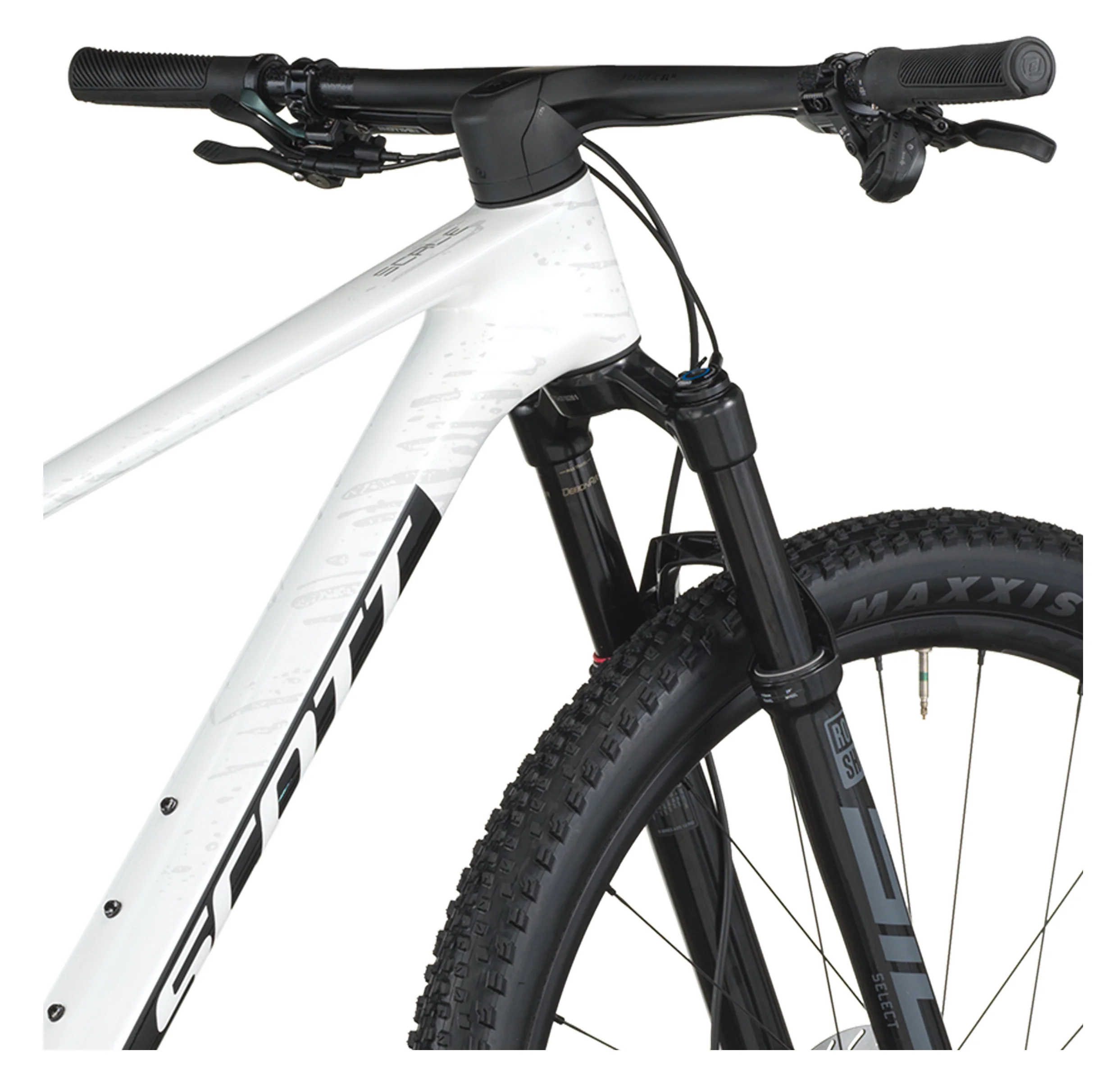 Scott Scale RC Team Issue Hardtail Mountain Bike In White - Image 7