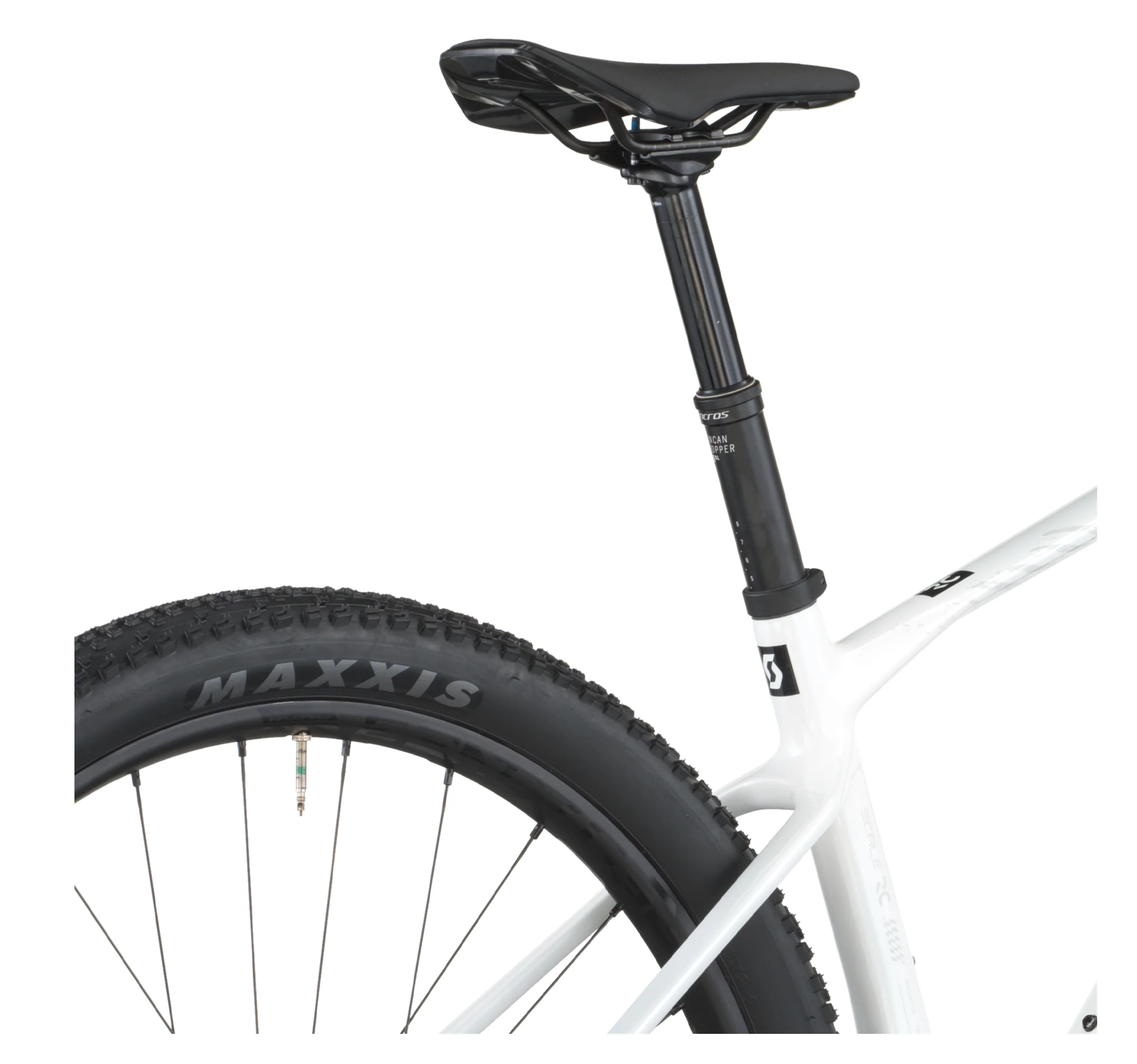 Scott Scale RC Team Issue Hardtail Mountain Bike In White - Image 8