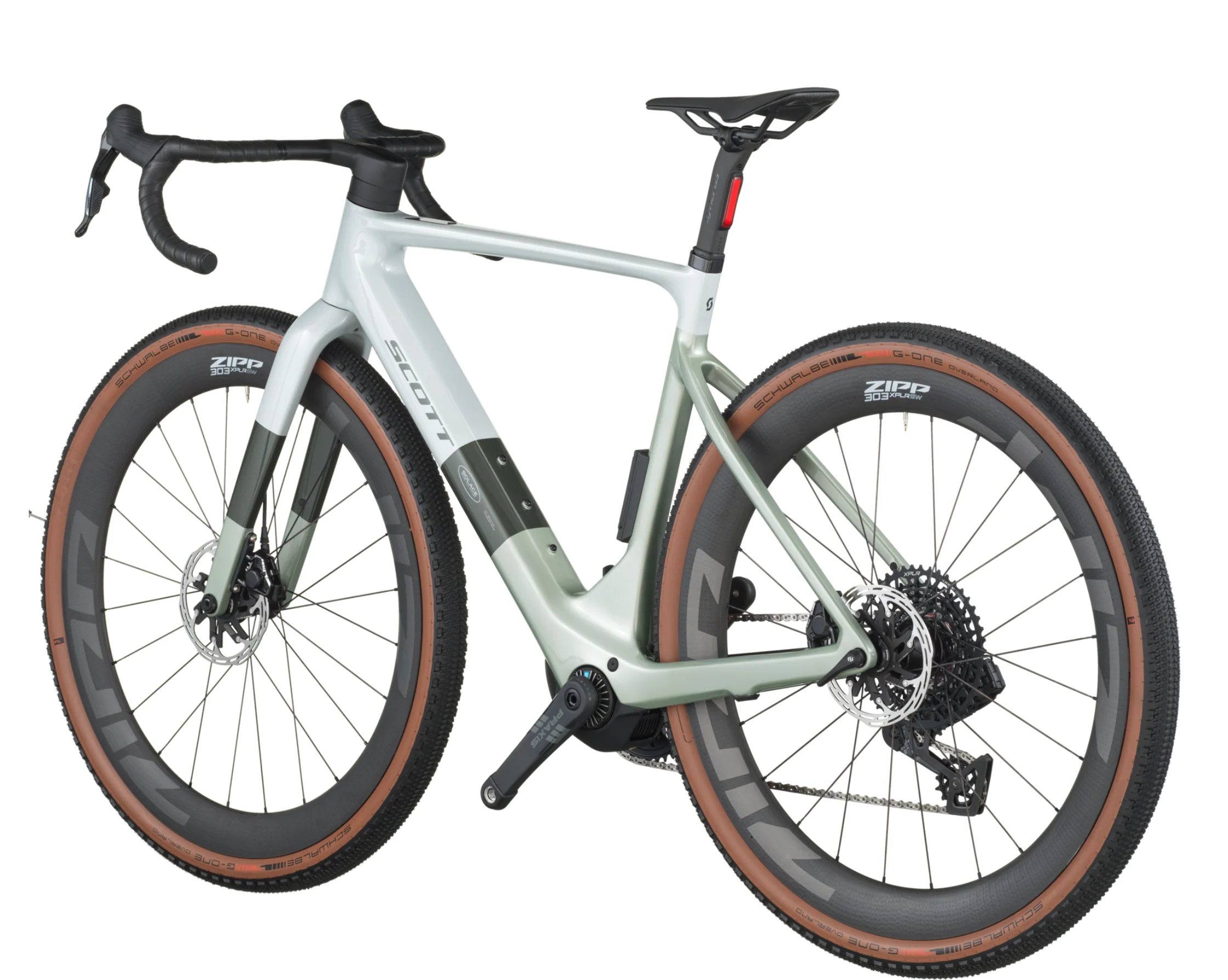 Scott Solace Gravel 10 Gravel Bike - Pale Green Beluga Grey - Image 3