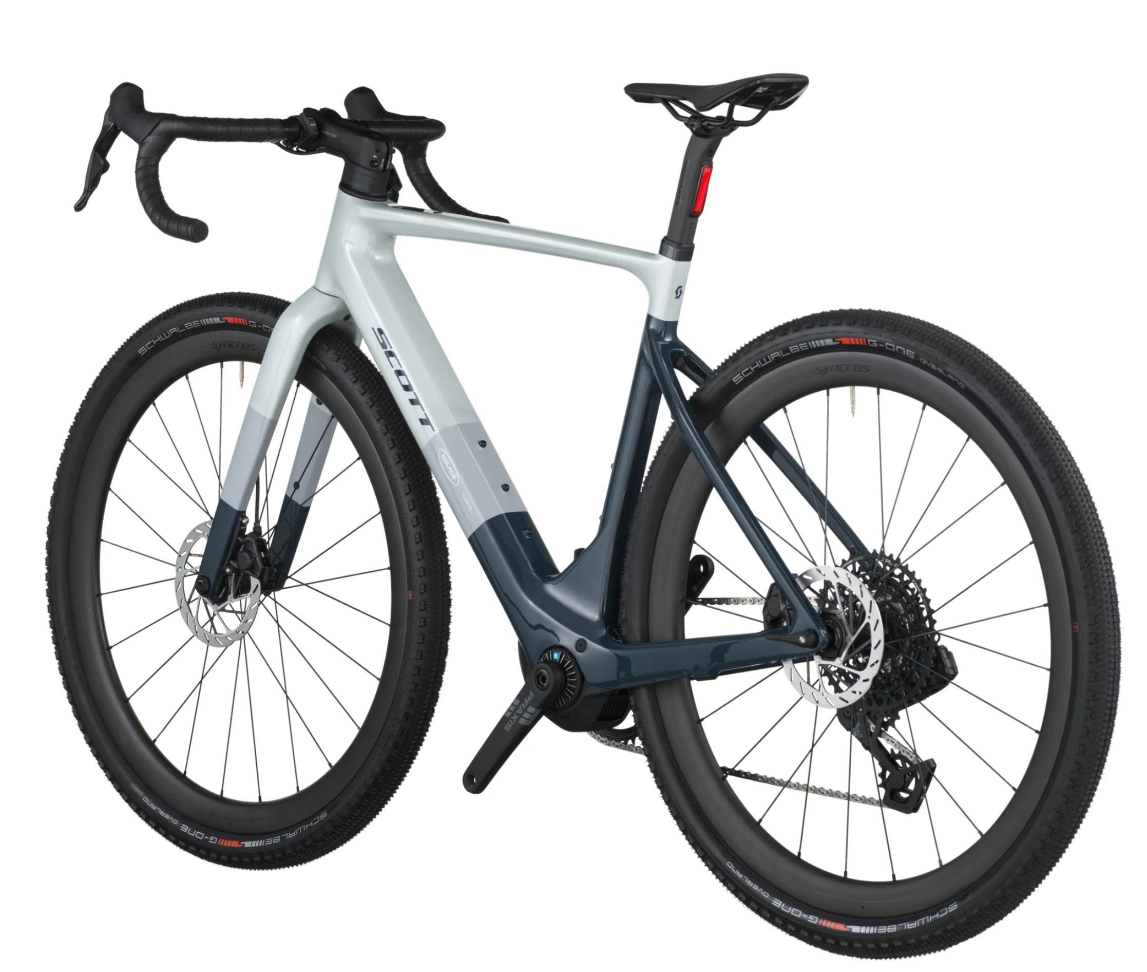Scott Solace Gravel 20 Gravel Bike - Squid Blue Beluga Grey - Image 3