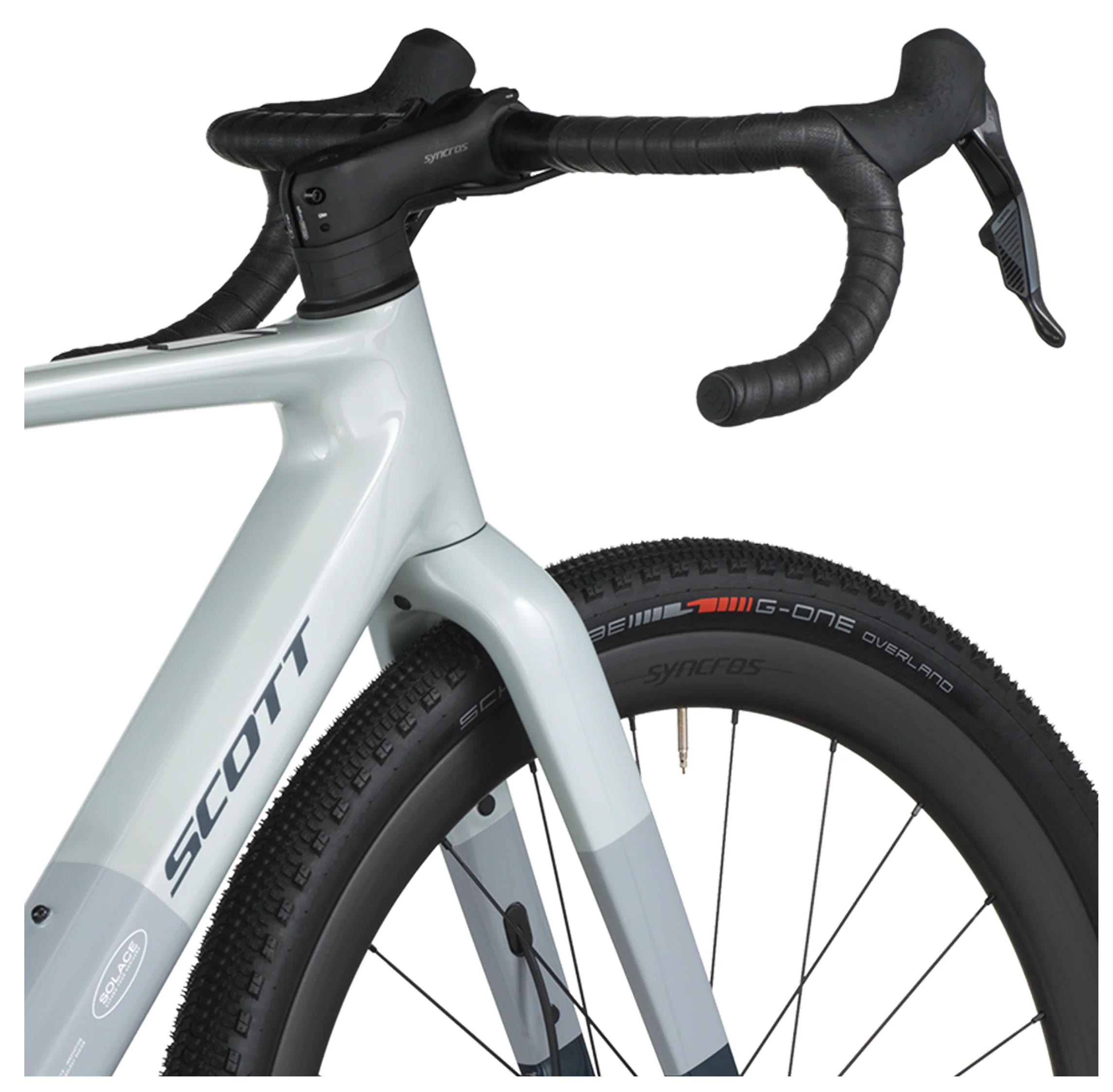 Scott Solace Gravel 20 Gravel Bike - Squid Blue Beluga Grey - Image 5
